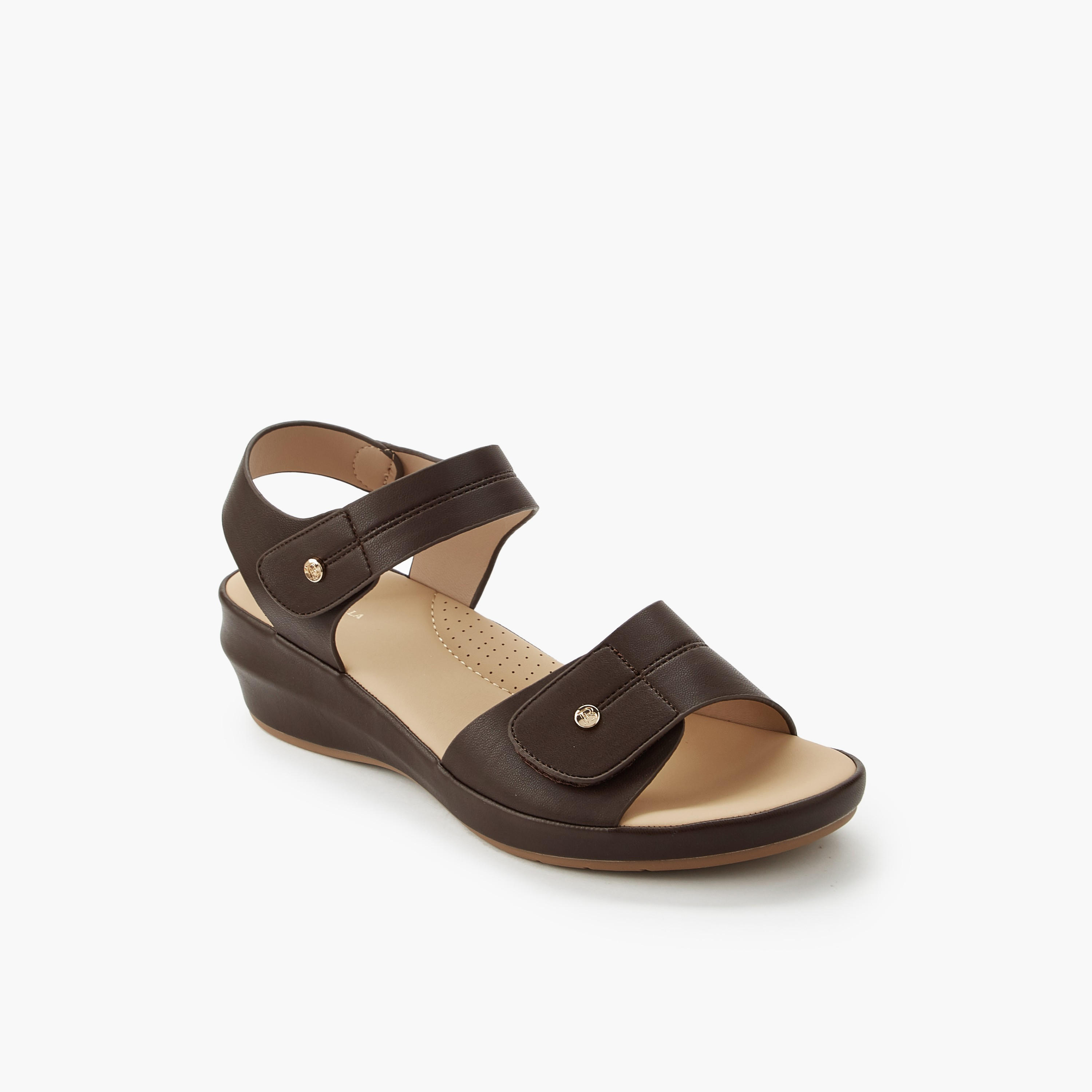صندل مريح بكعب ويدج للنساء من فلورا بيلا-women-shoes-sandals-heeled-image-2