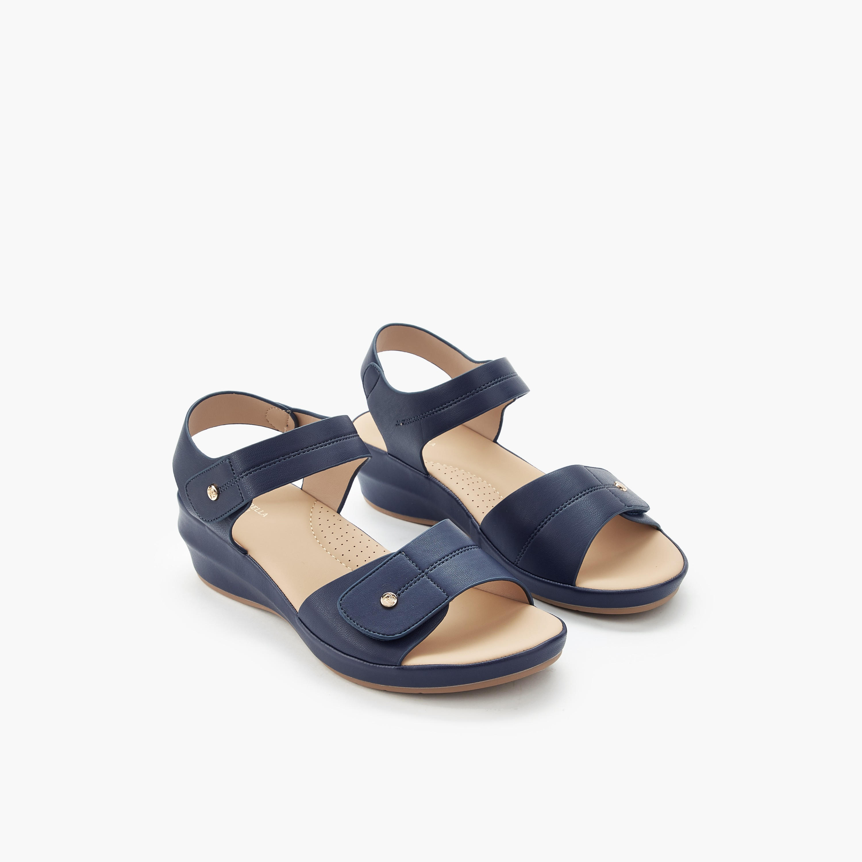 Flora Bella Women Wedge Heel Comfort Sandals-women-shoes-sandals-heeled-image-1