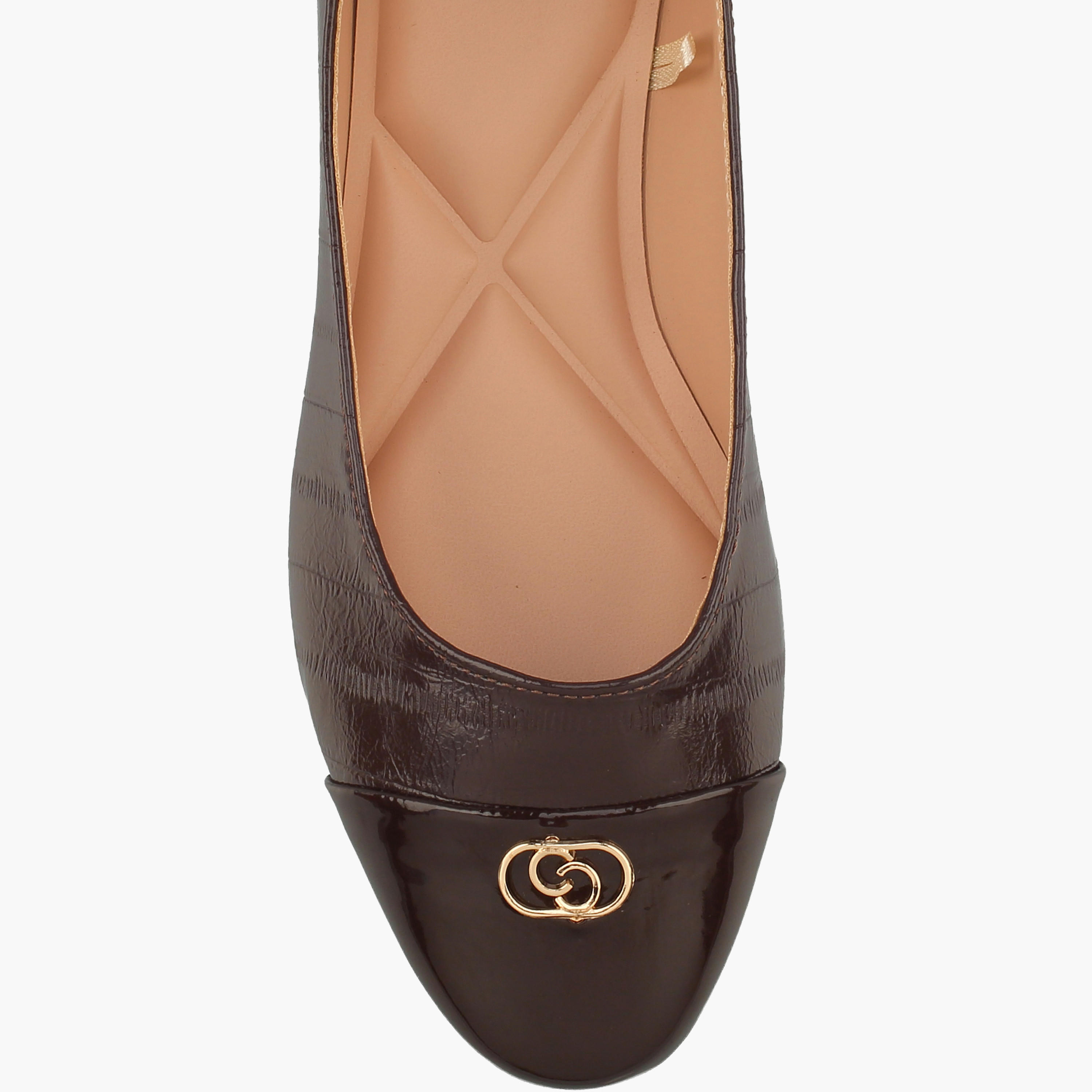 Celeste Women Textured Ballerina Shoes-women-shoes-ballerinas-image-4