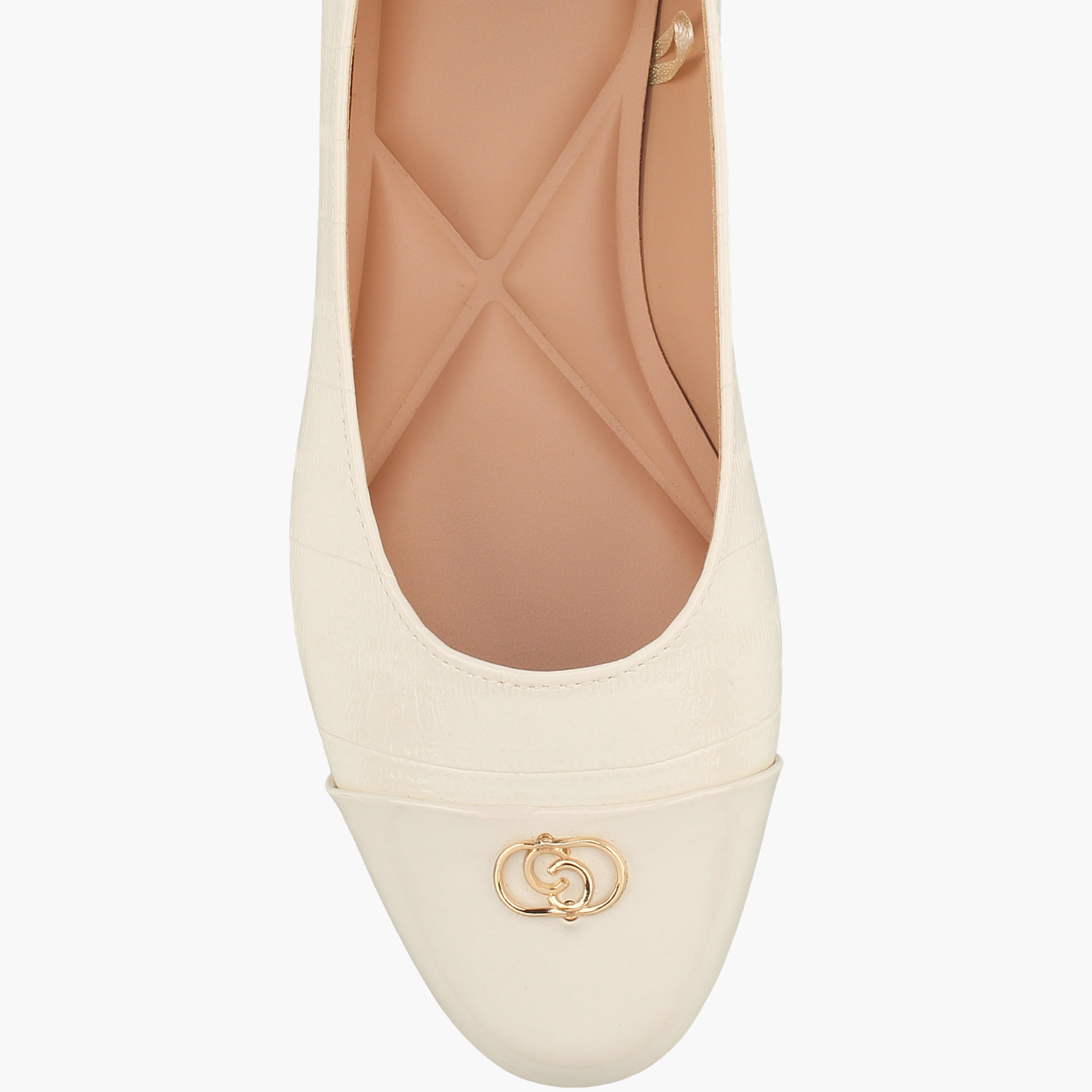 Celeste Women Textured Ballerina Shoes-women-shoes-ballerinas-image-4