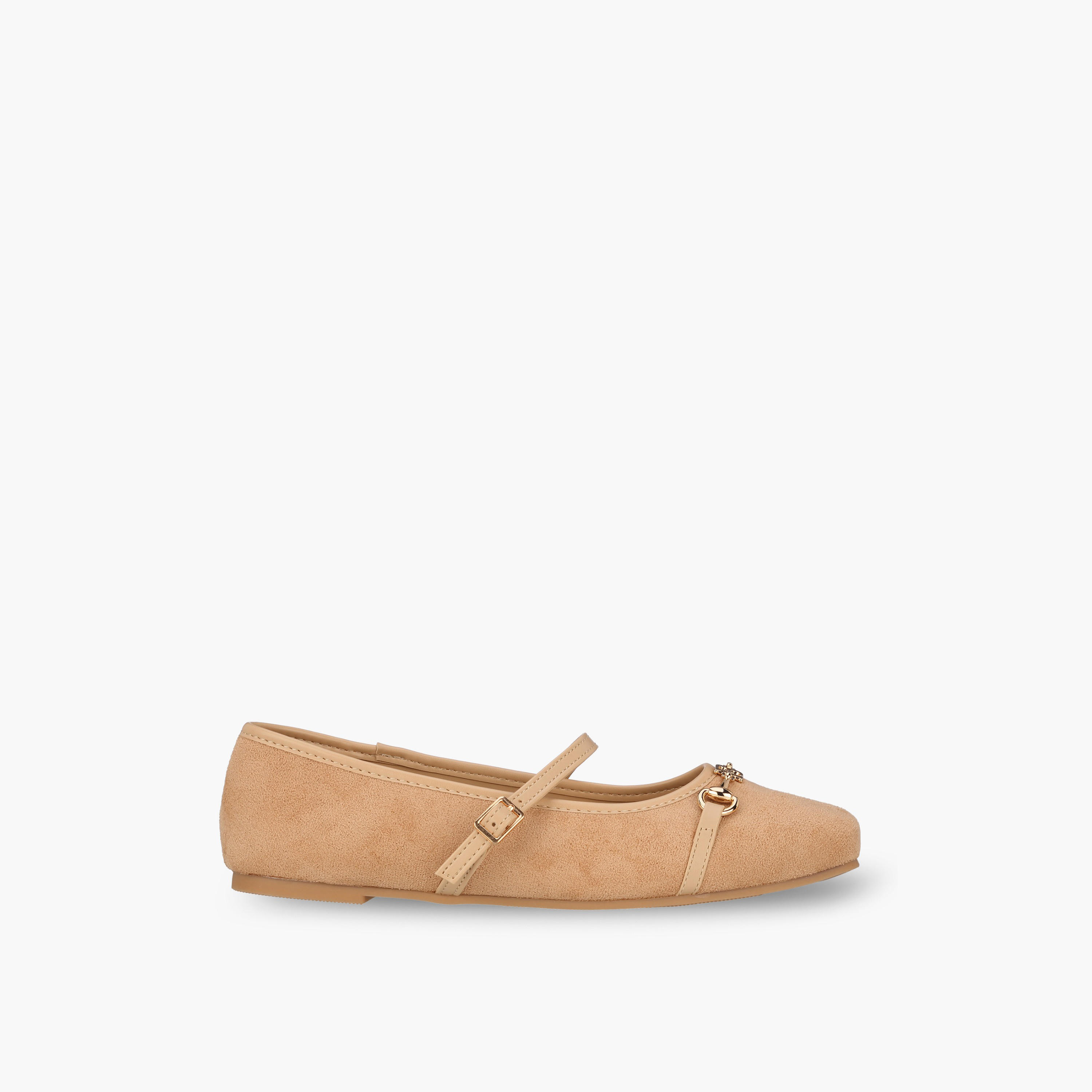 حذاء ماري جين بتفاصيل معدنية للنساء من فلورا بيلا-women-shoes-ballerinas-image-3