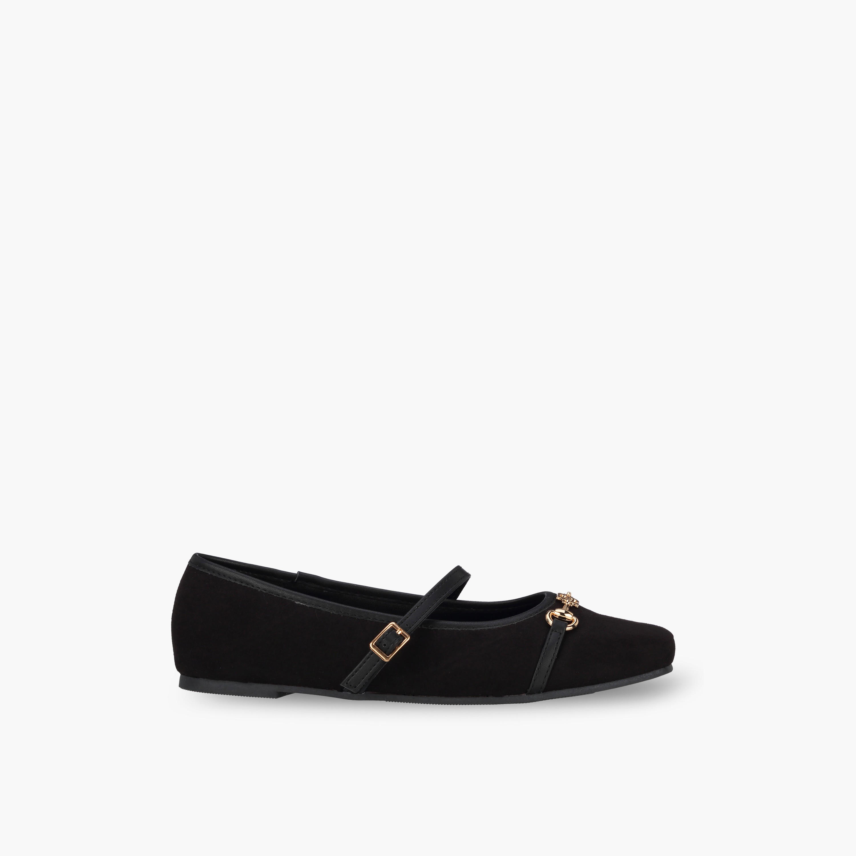 حذاء ماري جين بتفاصيل معدنية للنساء من  فلورا بيلا-women-shoes-ballerinas-image-3