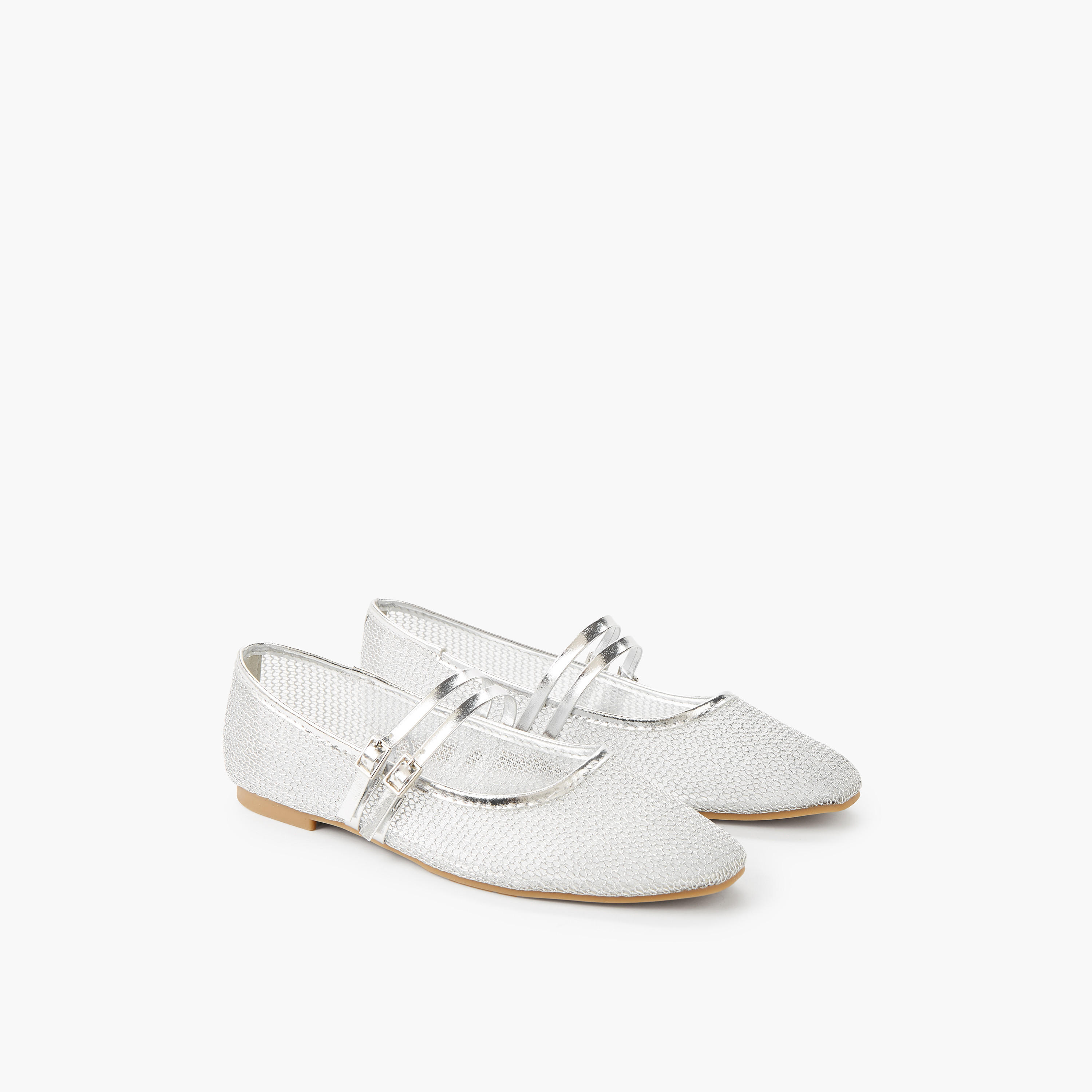 Flora Bella Women Metallic Detail Mary Jane Shoes-women-shoes-flats-ballerinas-image-1