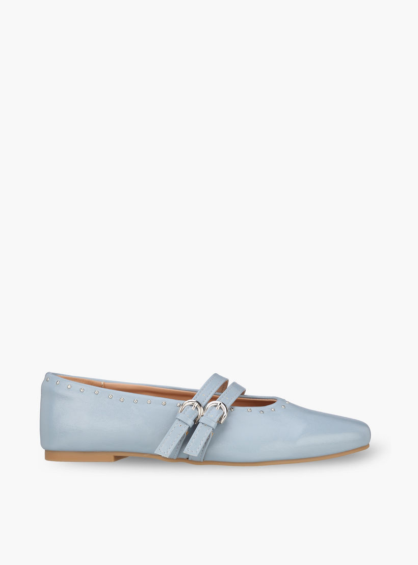 حذاء ماري مزين بحزام مزدوج للنساء من سيليست-women-shoes-ballerinas-image-3