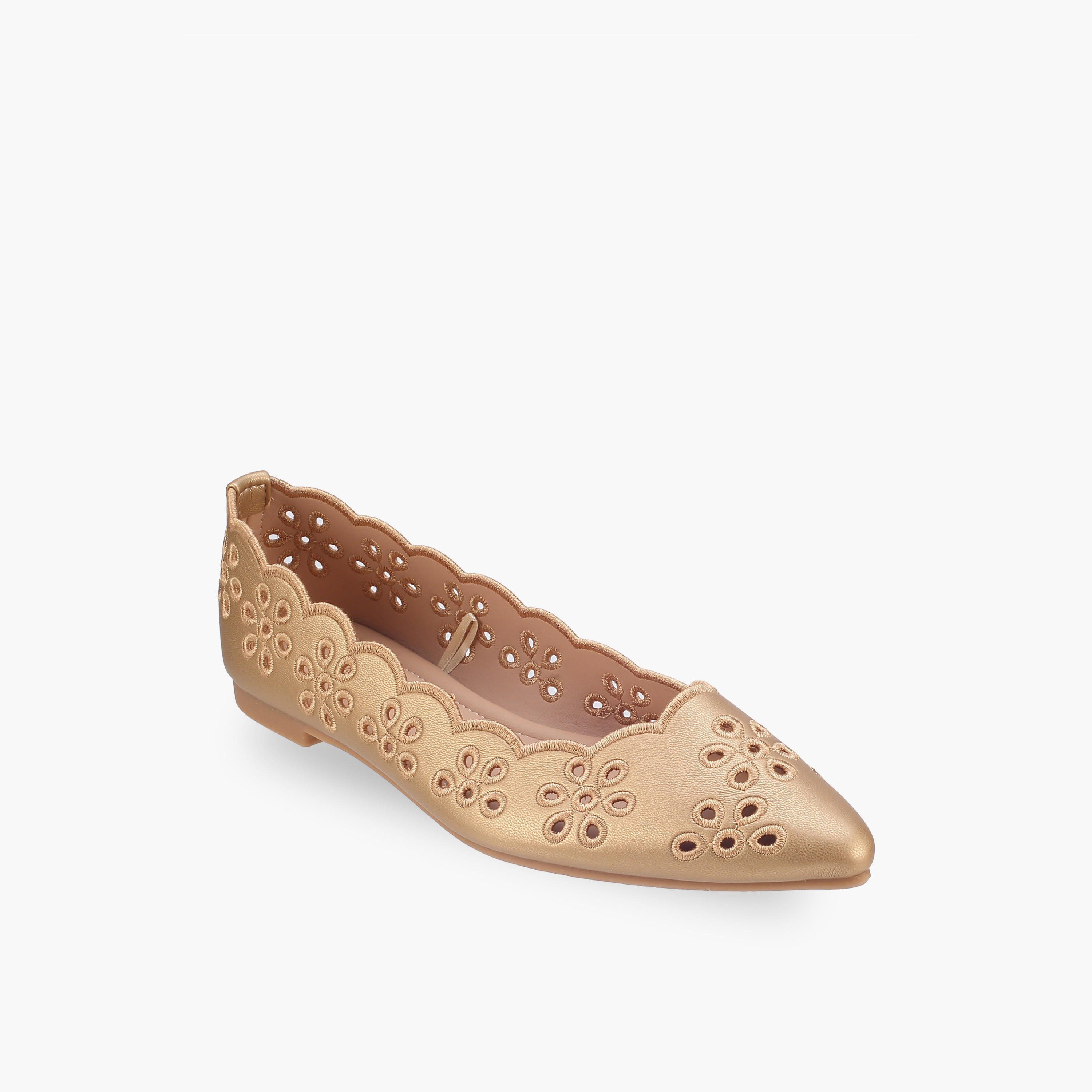 Flora Bella Women Laser Cut Ballerina Shoes-women-shoes-ballerinas-image-2
