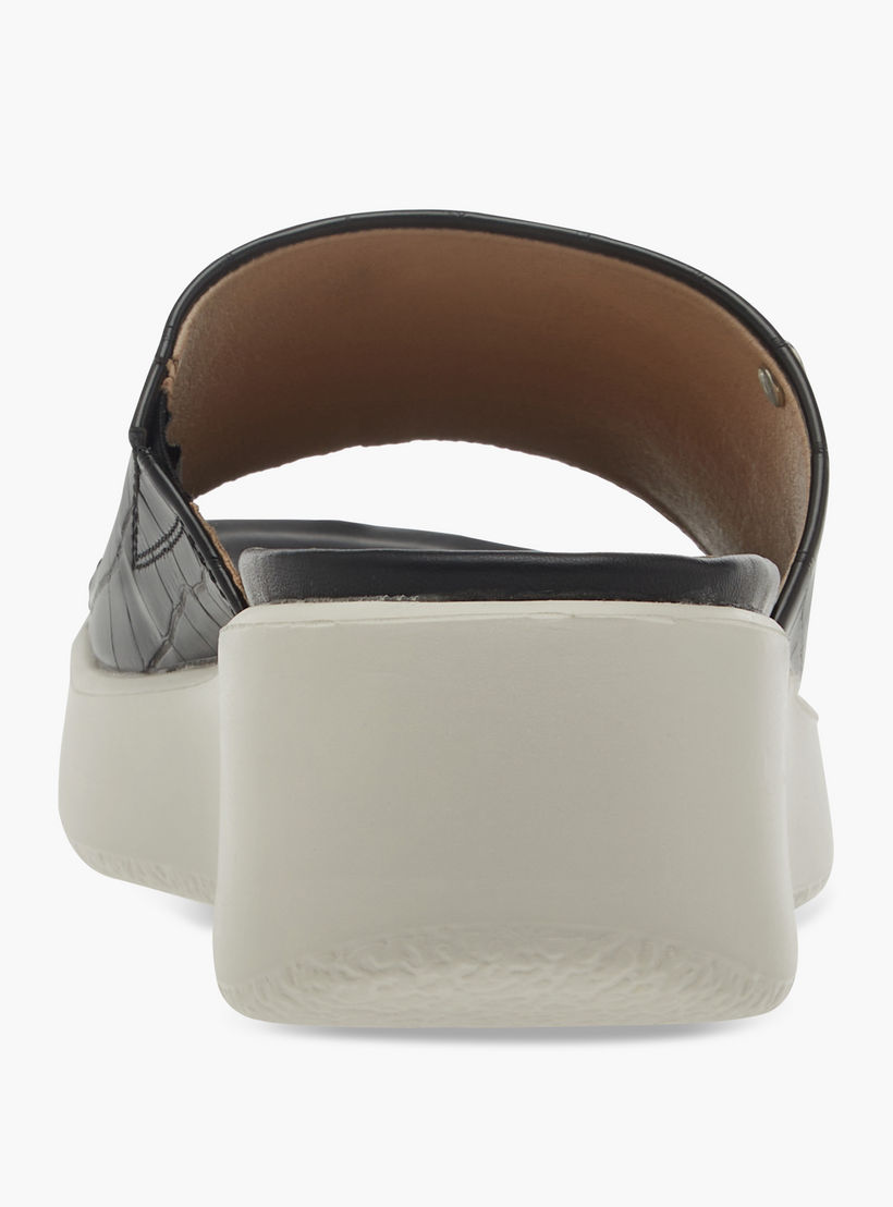 صندل مريح سهل الارتداء بارز الملمس بكعب ويدج من بابريكا-women-shoes-sandals-heeled-image-5
