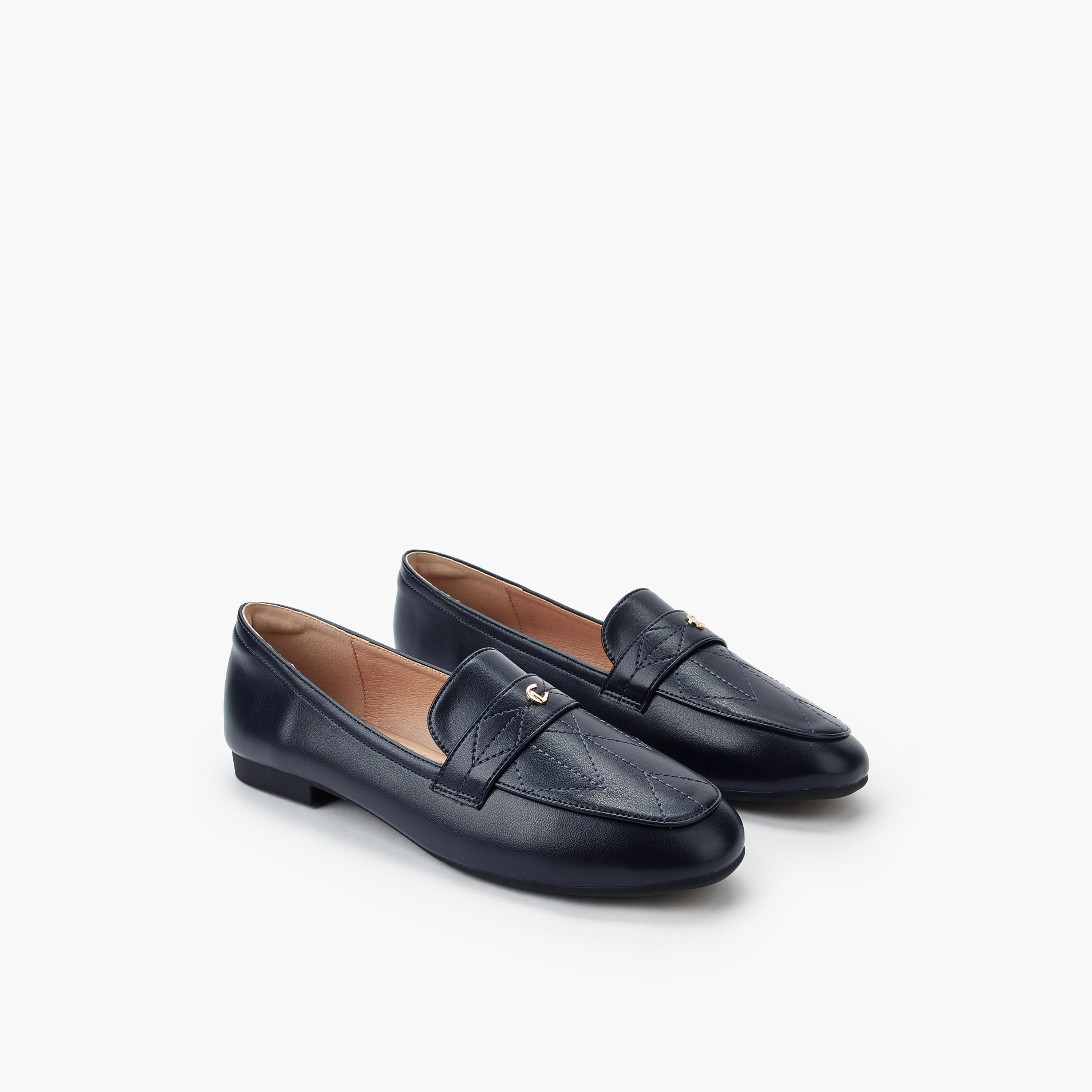 حذاء لوفرز سهل الارتداء للنساء من لو كونفورت-women-shoes-loafersandmoccasins-image-1