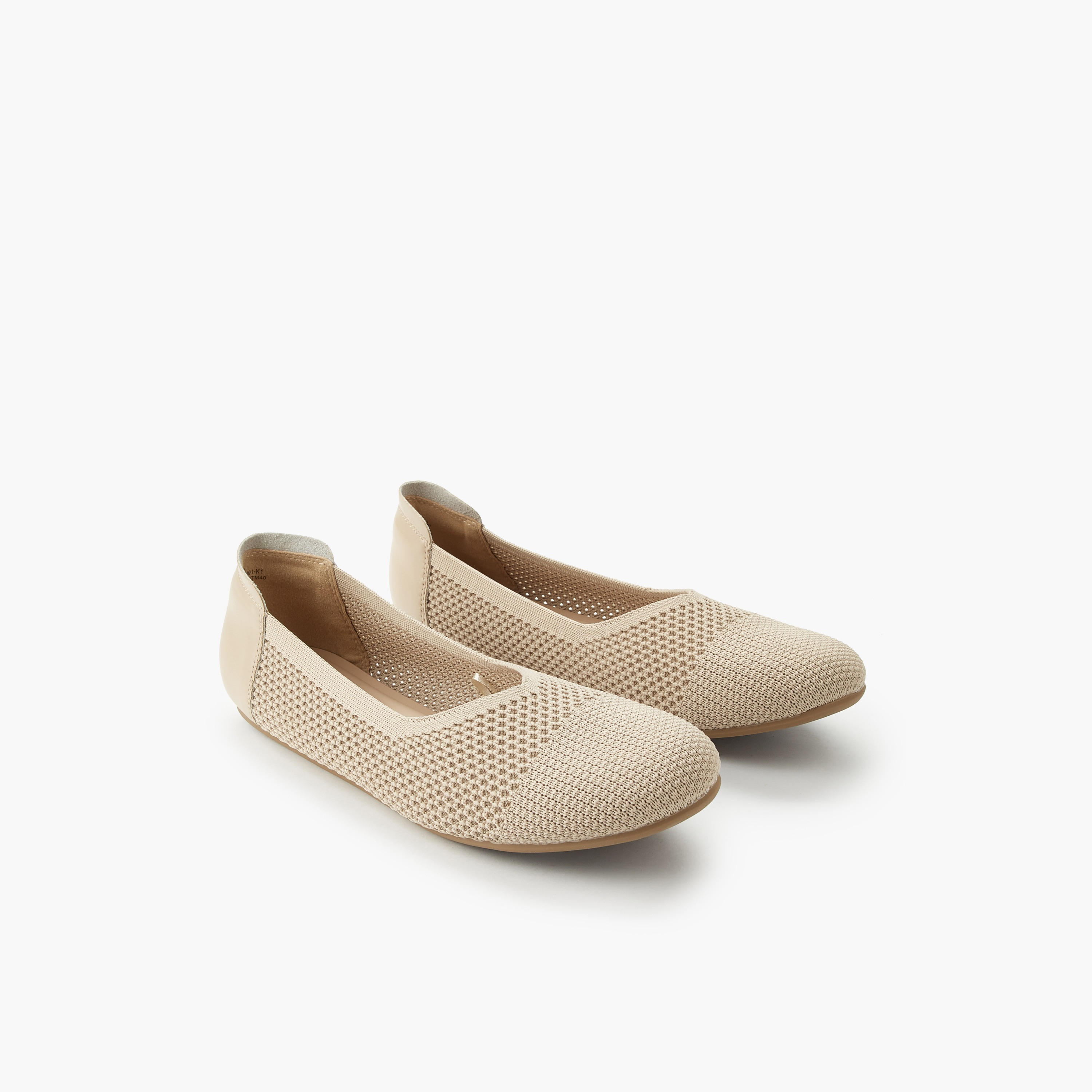 Le Confort Women Flyknit Ballerina Shoes-women-shoes-ballerinas-image-1