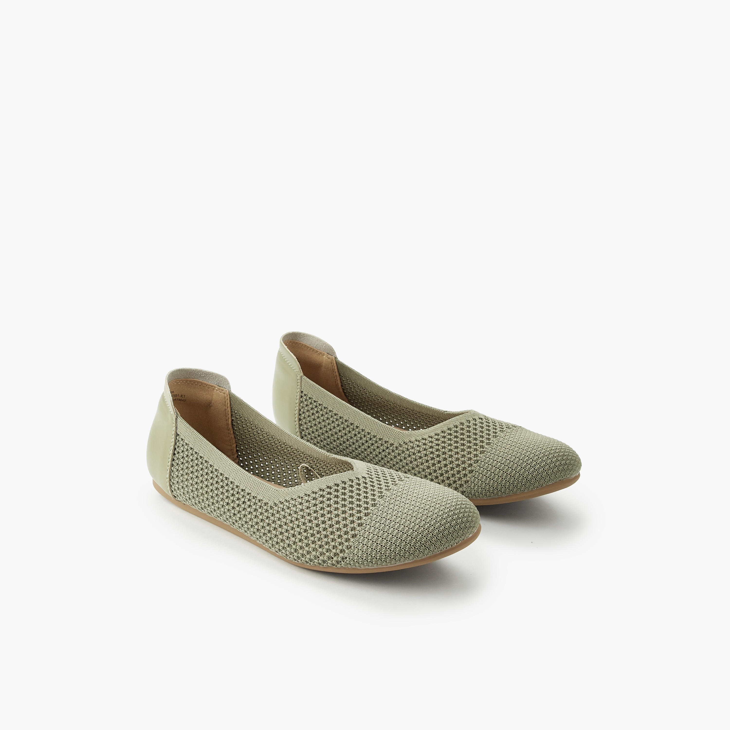 Le Confort Women Flyknit Ballerina Shoes-women-shoes-ballerinas-image-1