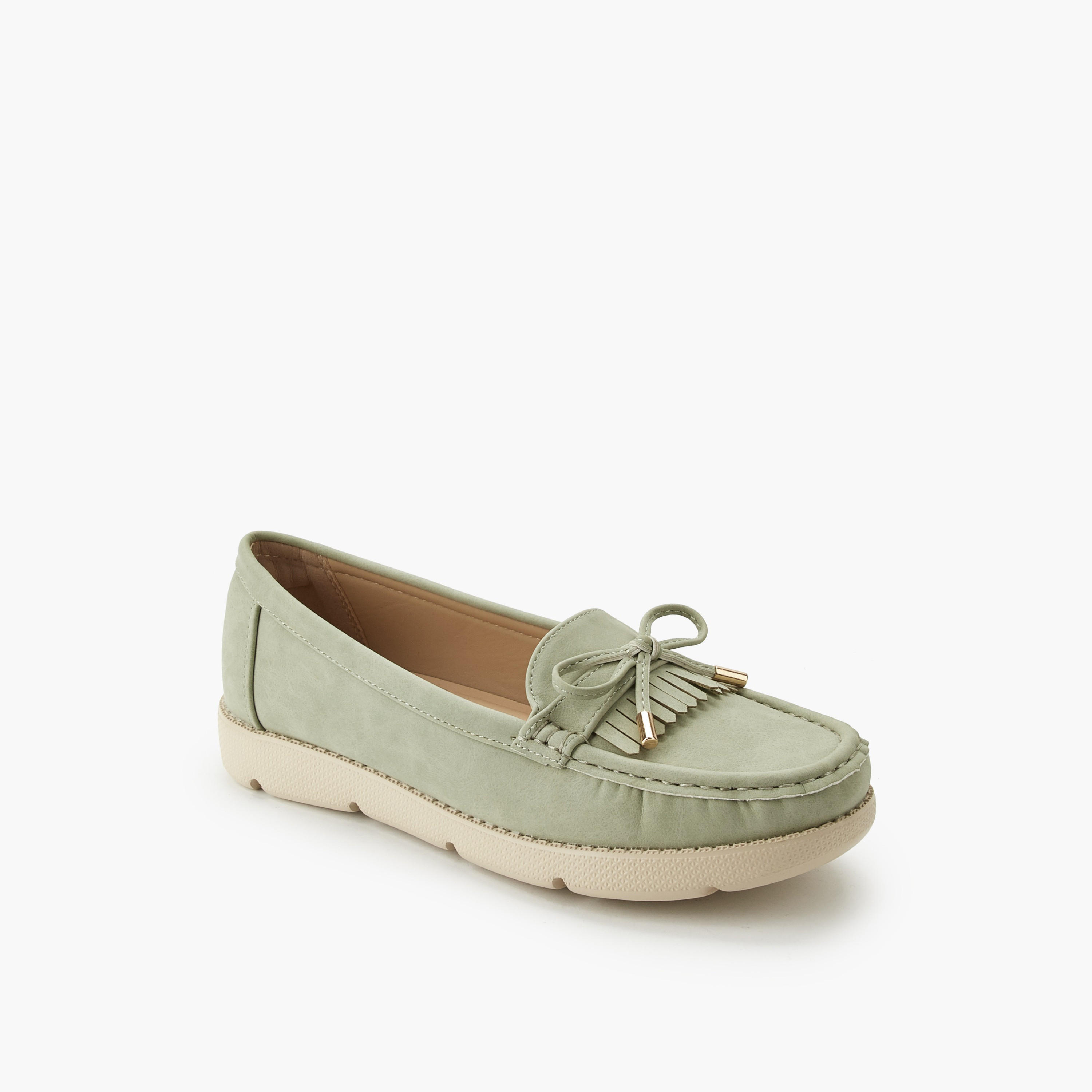 حذاء لوفر بشراشيب للنساء من لو كونفورت-women-shoes-loafersandmoccasins-image-2