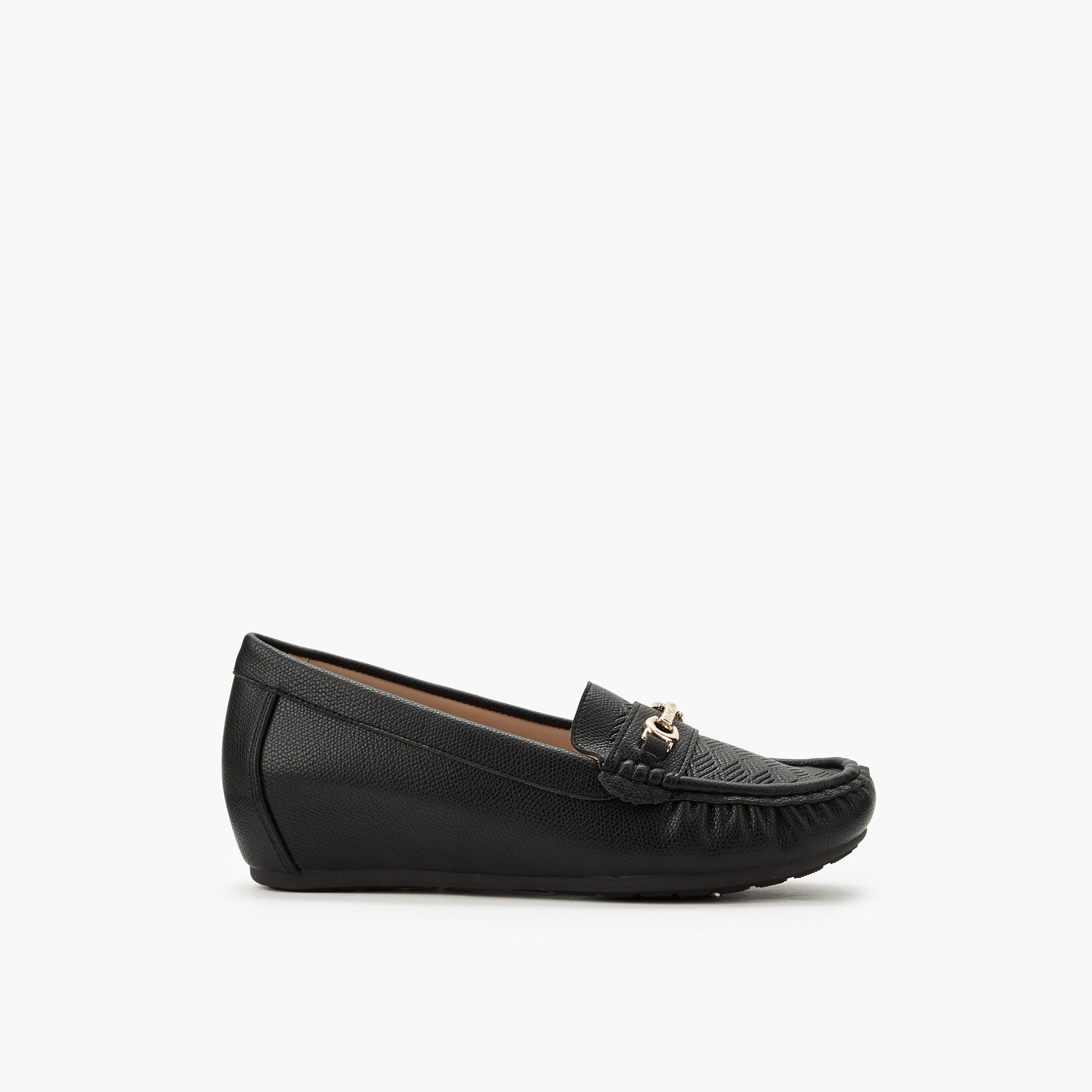 Flora Bella Women Metal Accent Loafers-women-shoes-heels-image-3