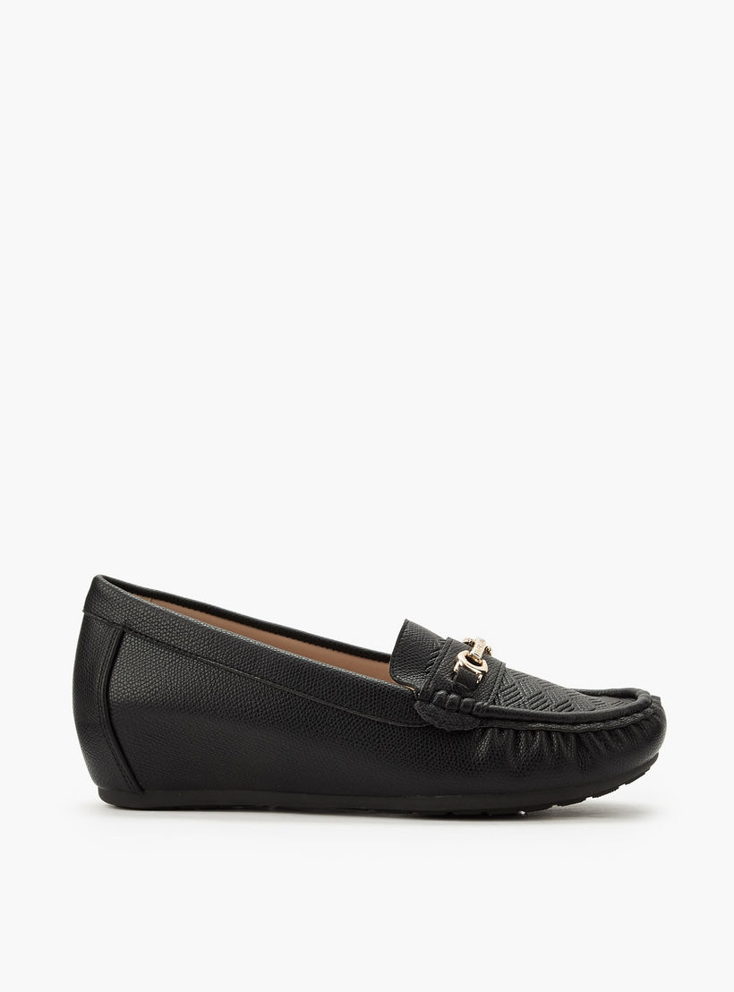 Flora Bella Women Metal Accent Loafers-women-shoes-heels-image-3