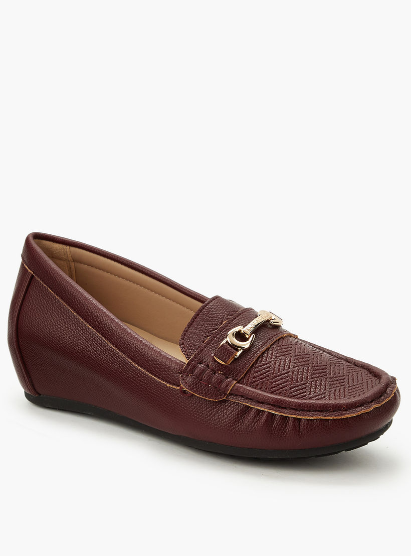 Flora Bella Women Metal Accent Loafers-women-shoes-heels-image-2