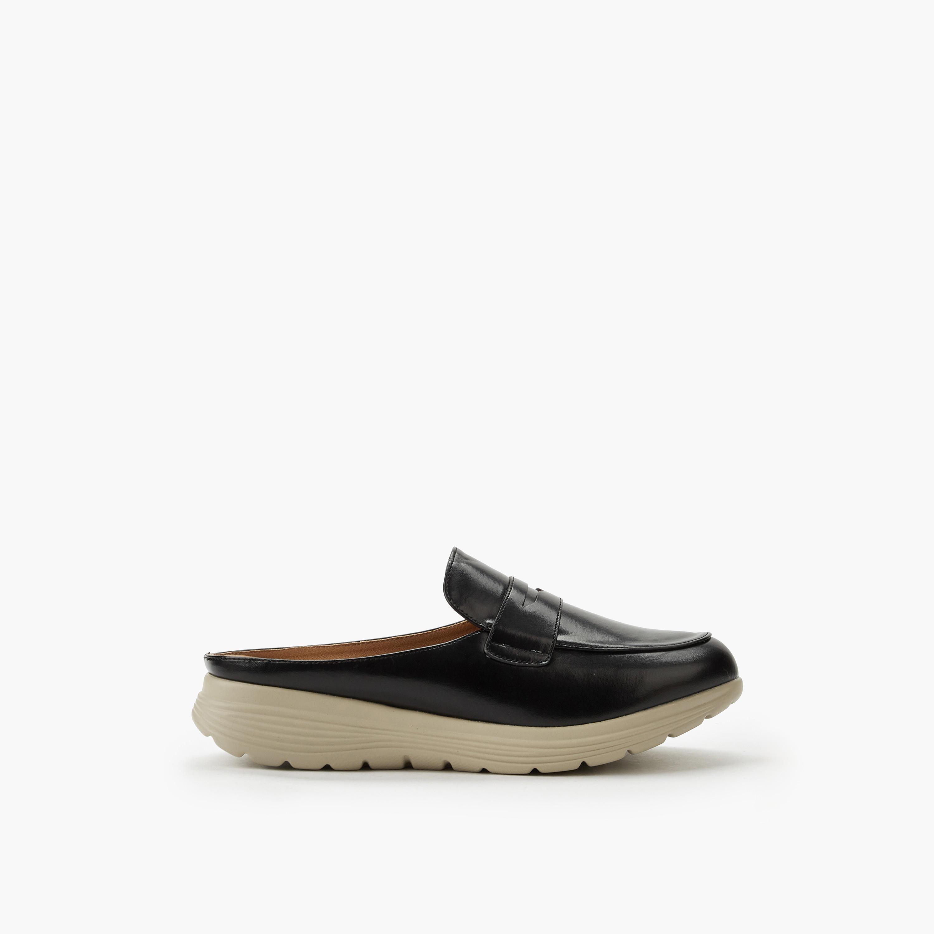 حذاء ميول سهل الارتداء للنساء من لو كونفورت-women-shoes-flats-mules-image-2
