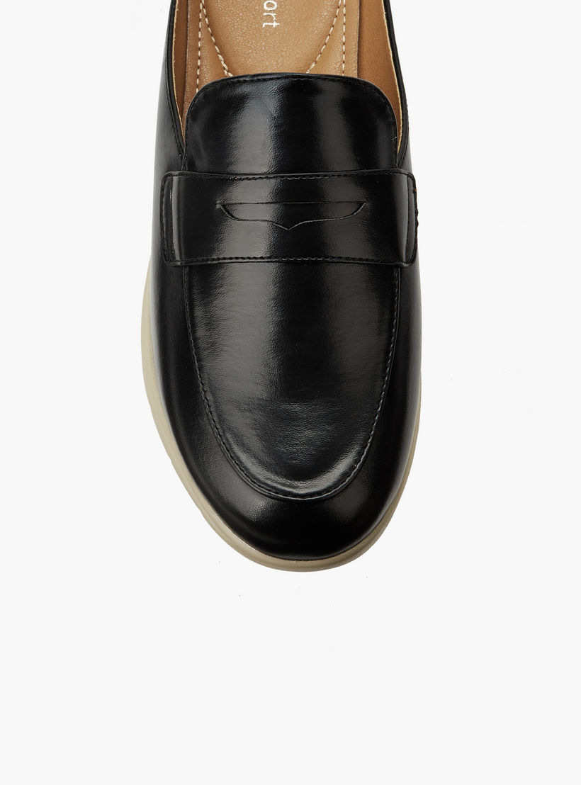 حذاء ميول سهل الارتداء للنساء من لو كونفورت-women-shoes-flats-mules-image-5