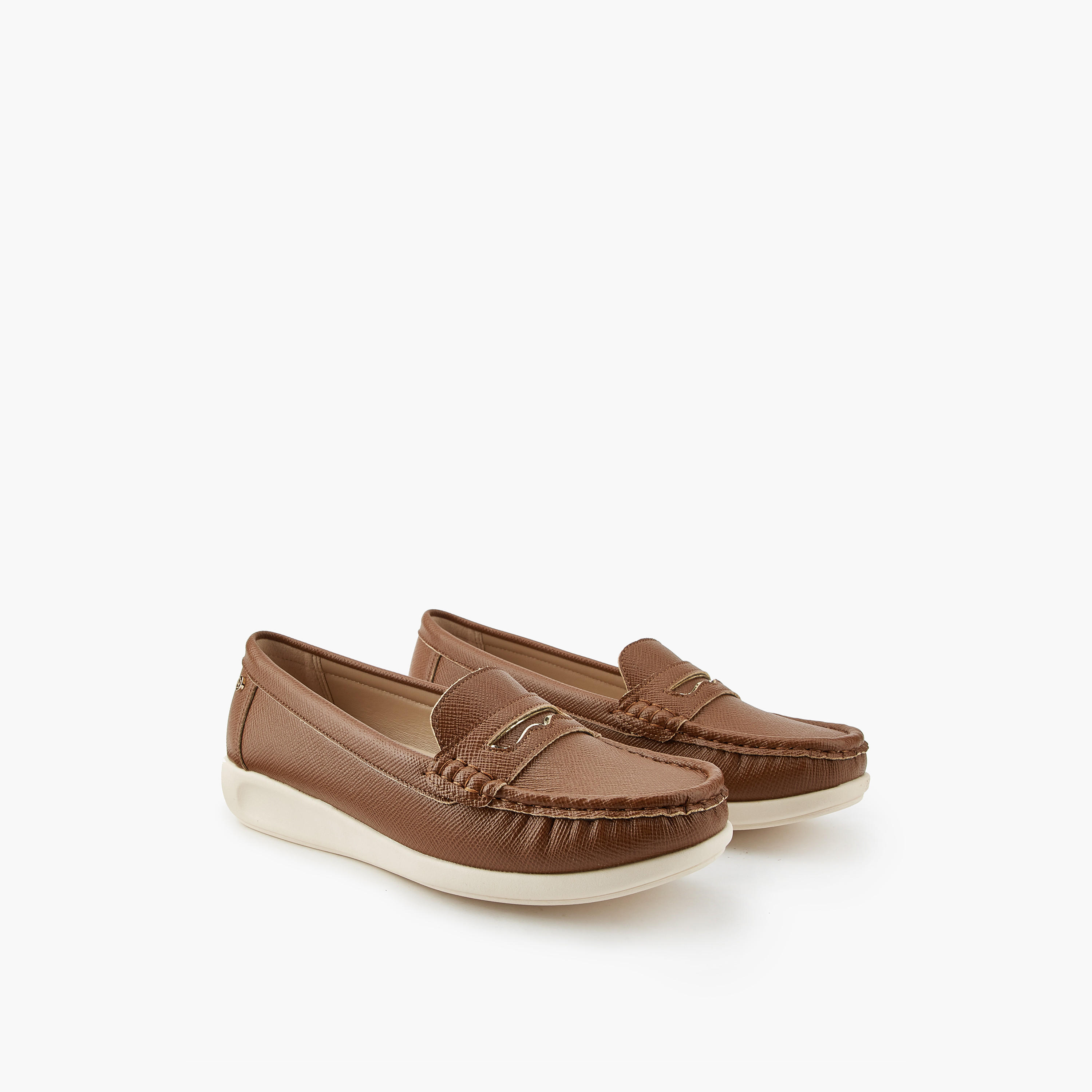 حذاء سهل الارتداء بتزيينات مفرغة للنساء من فلورا بيلا-women-shoes-flats-loafers-image-1