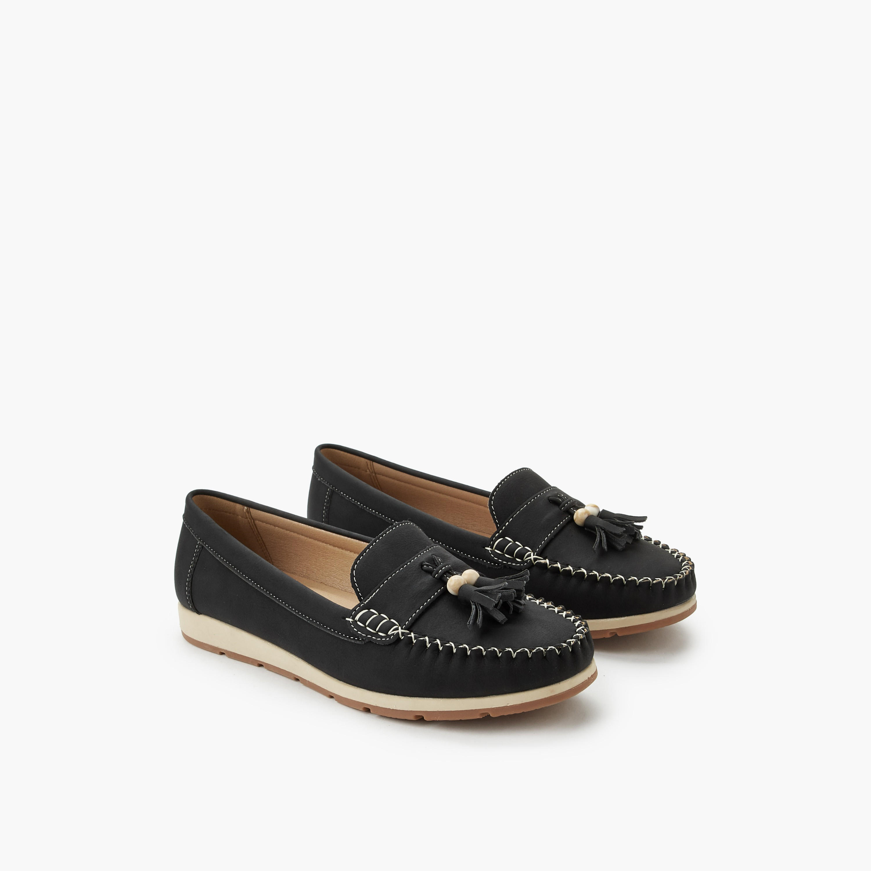حذاء لوفر سهل الارتداء للنساء من لو كونفورت-women-shoes-loafersandmoccasins-image-1