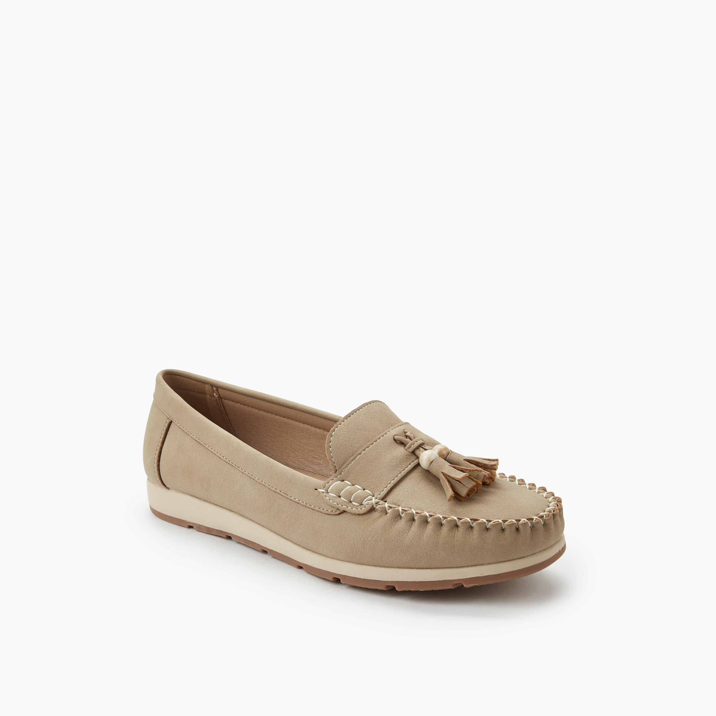 حذاء لوفر سهل الارتداء للنساء من لو كونفورت-women-shoes-loafersandmoccasins-image-2
