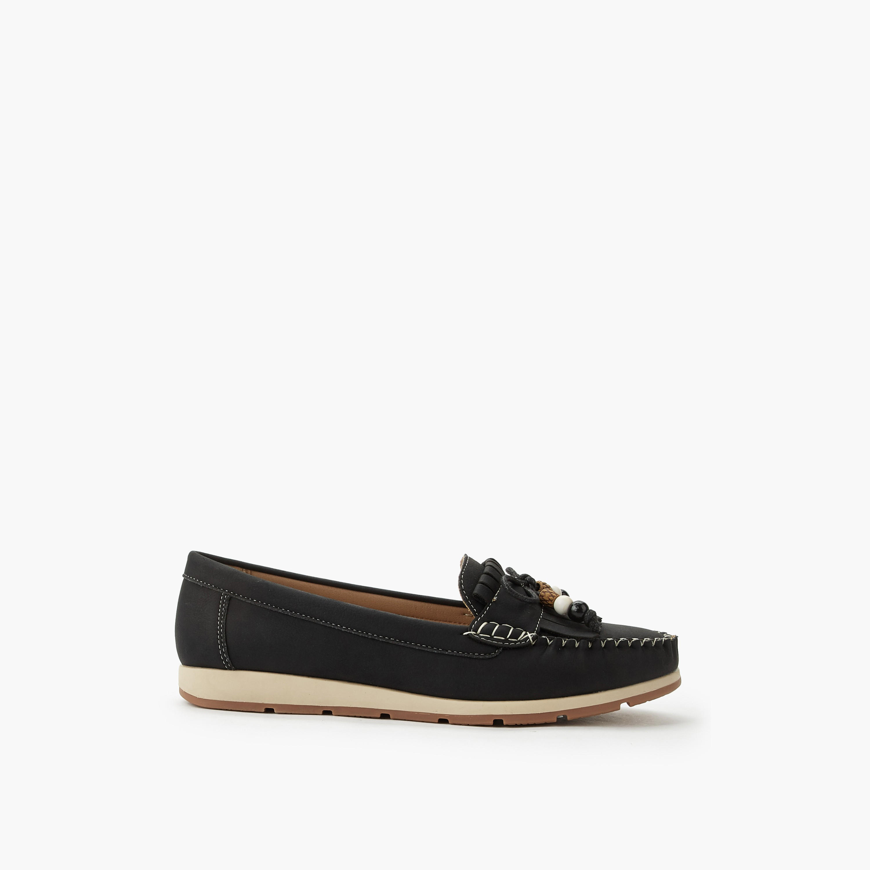 حذاء لوفر سهل الارتداء للنساء من لو كونفورت-women-shoes-flats-loafers-image-3