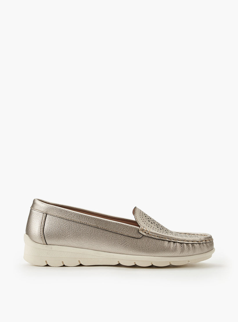 حذاء لوفرز مثقب للنساء من لو كونفورت-women-shoes-sandals-heeled-image-2