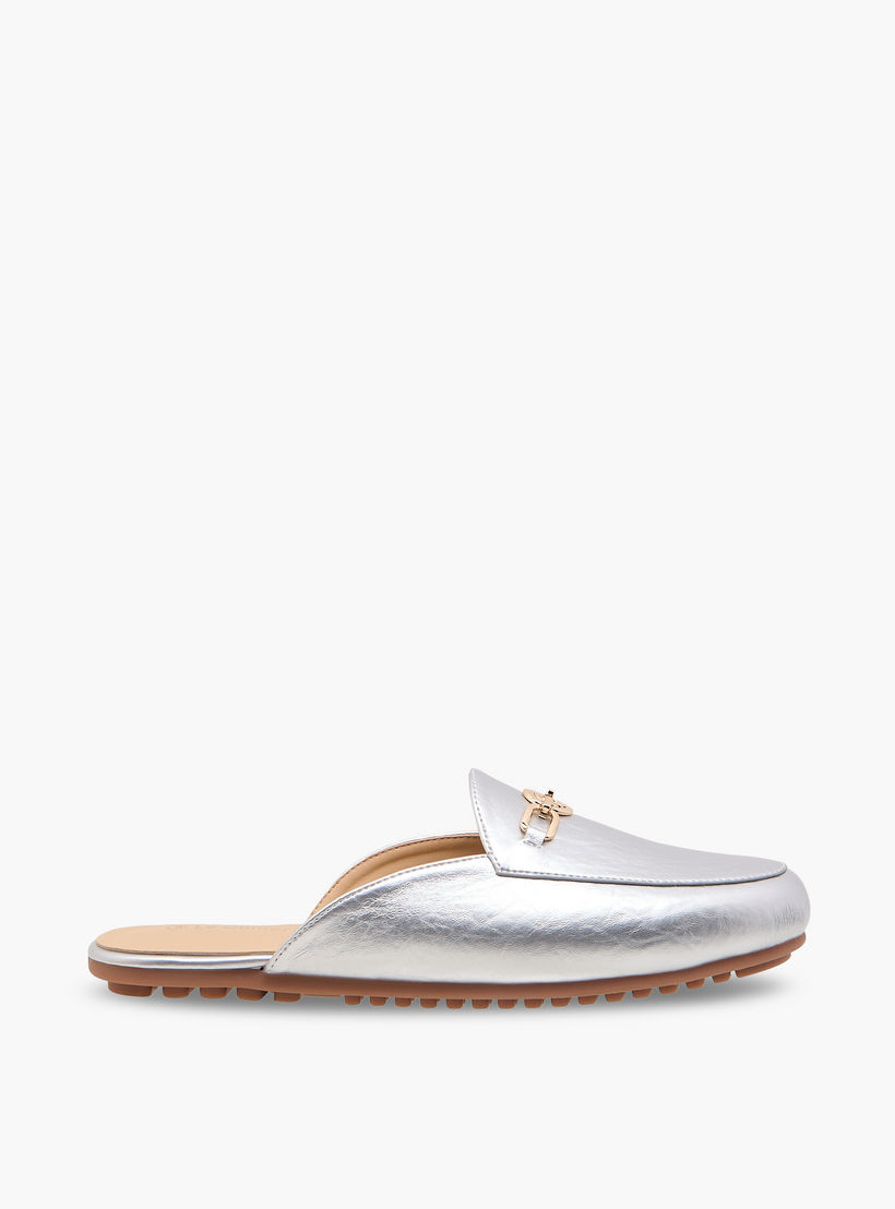 حذاء ميول ميتاليك للنساء من لو كونفورت-women-shoes-flats-mules-image-3