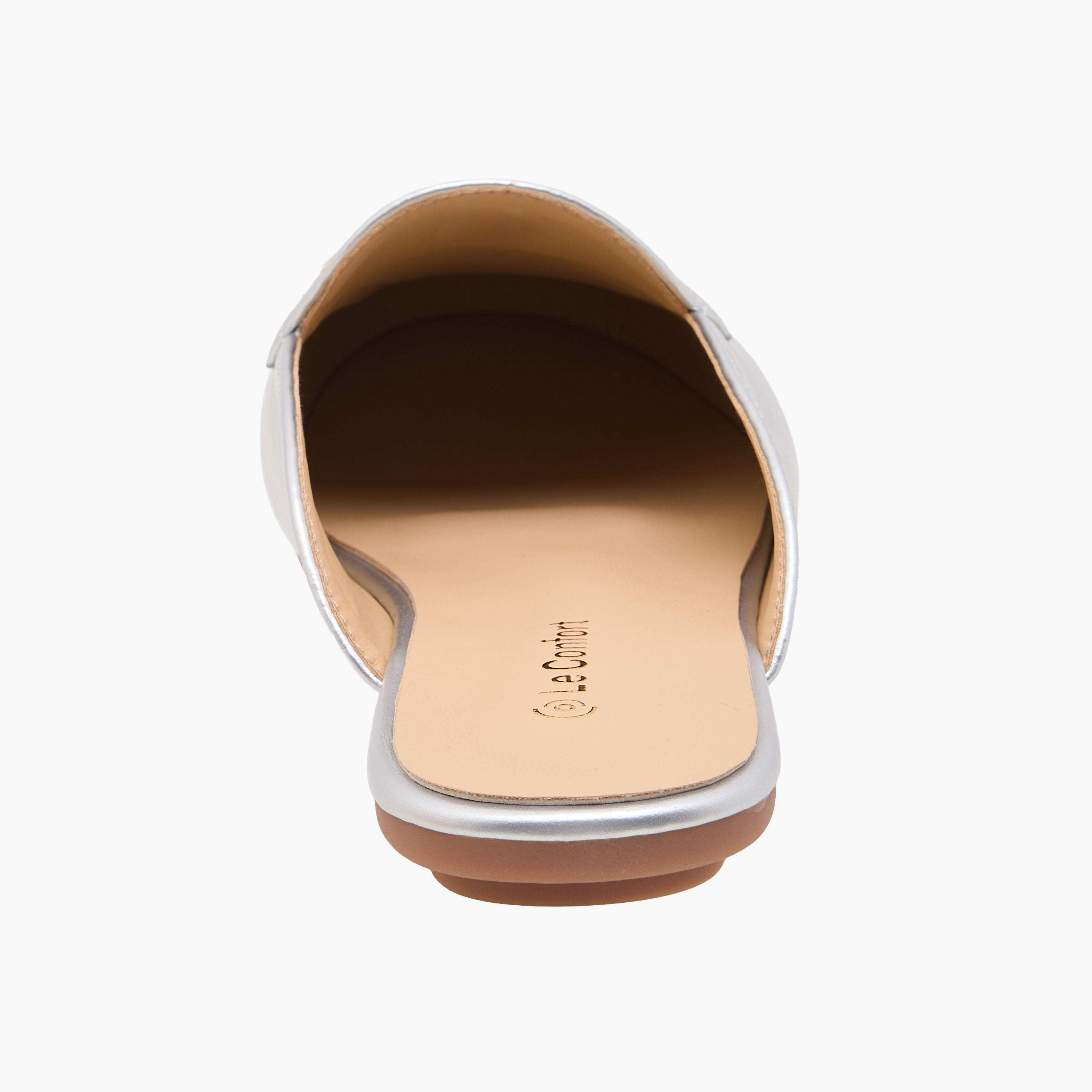 حذاء ميول ميتاليك للنساء من لو كونفورت-women-shoes-flats-mules-image-5