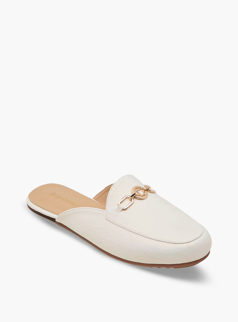 حذاء ميول للنساء من لو كونفورت-women-shoes-flats-mules-image-2