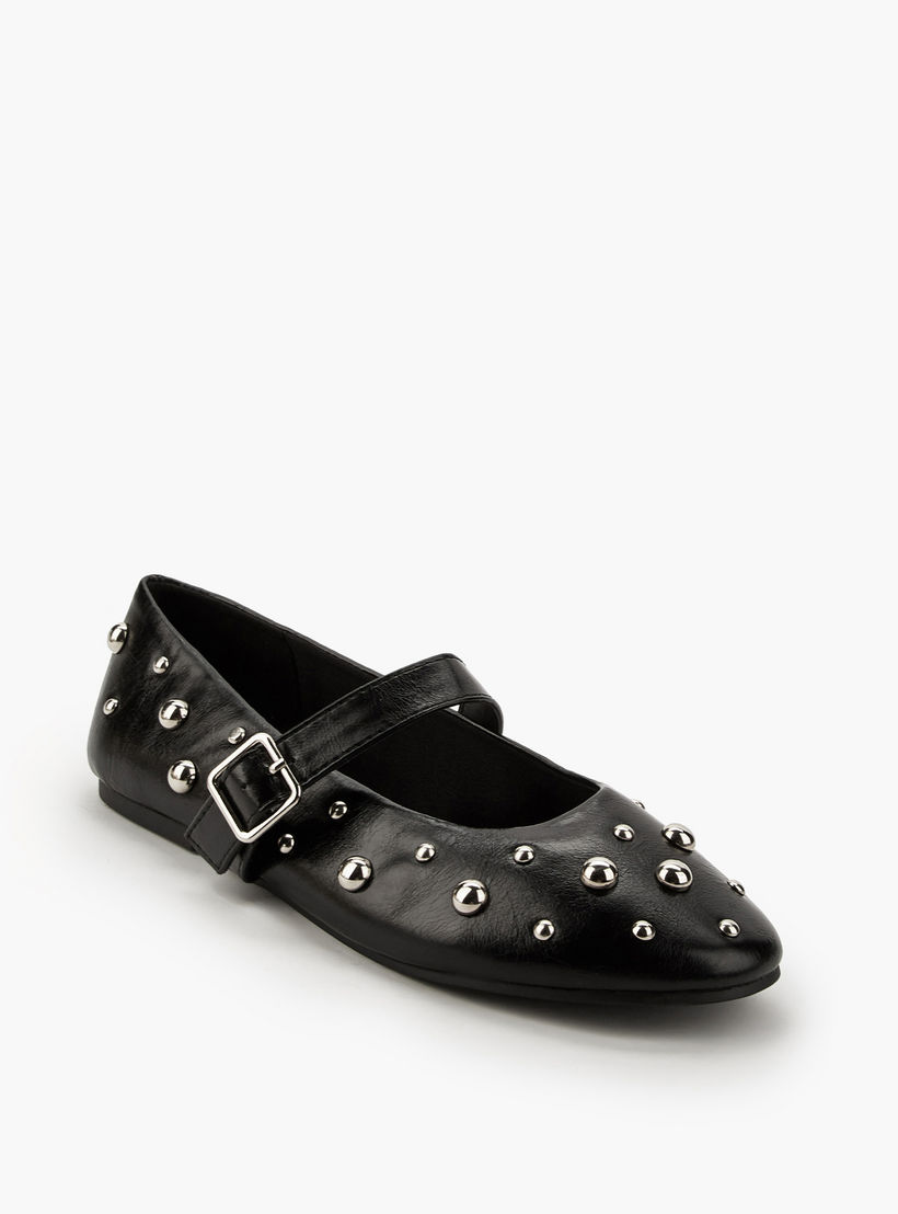 Celeste Women Studded Mary Jane Shoes-women-shoes-ballerinas-image-2