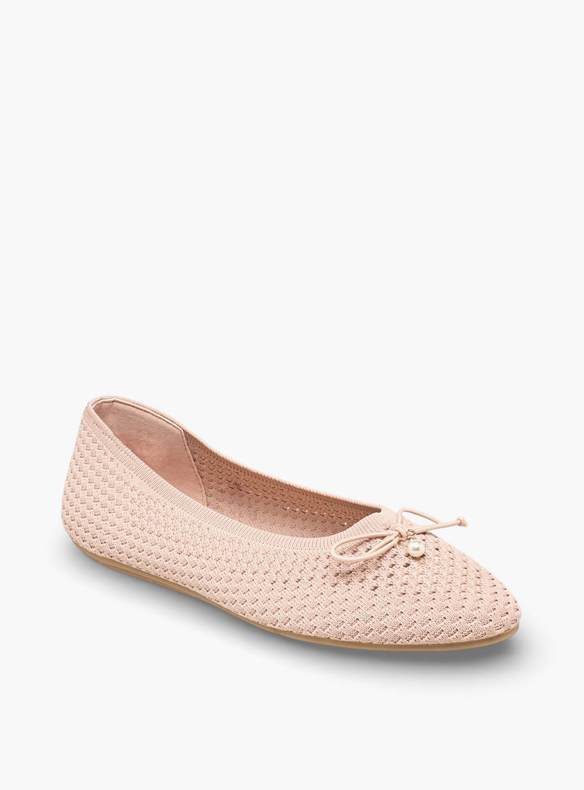 Celeste Women Textured Ballerina Shoes-women-shoes-ballerinas-image-2