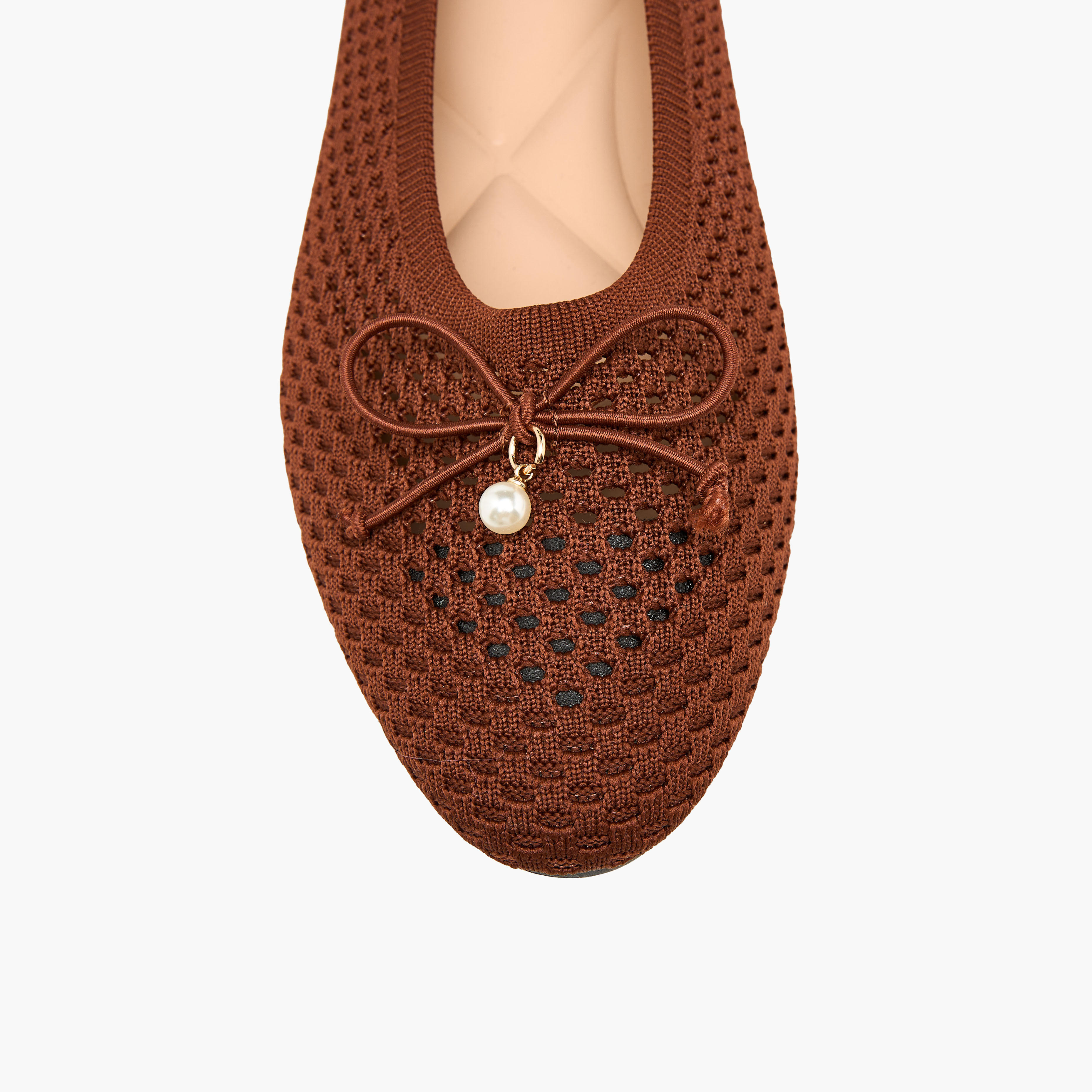 Celeste Women Textured Ballerina Shoes-women-shoes-ballerinas-image-4