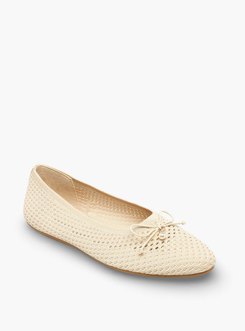 Celeste Women Textured Ballerina Shoes-women-shoes-ballerinas-image-2