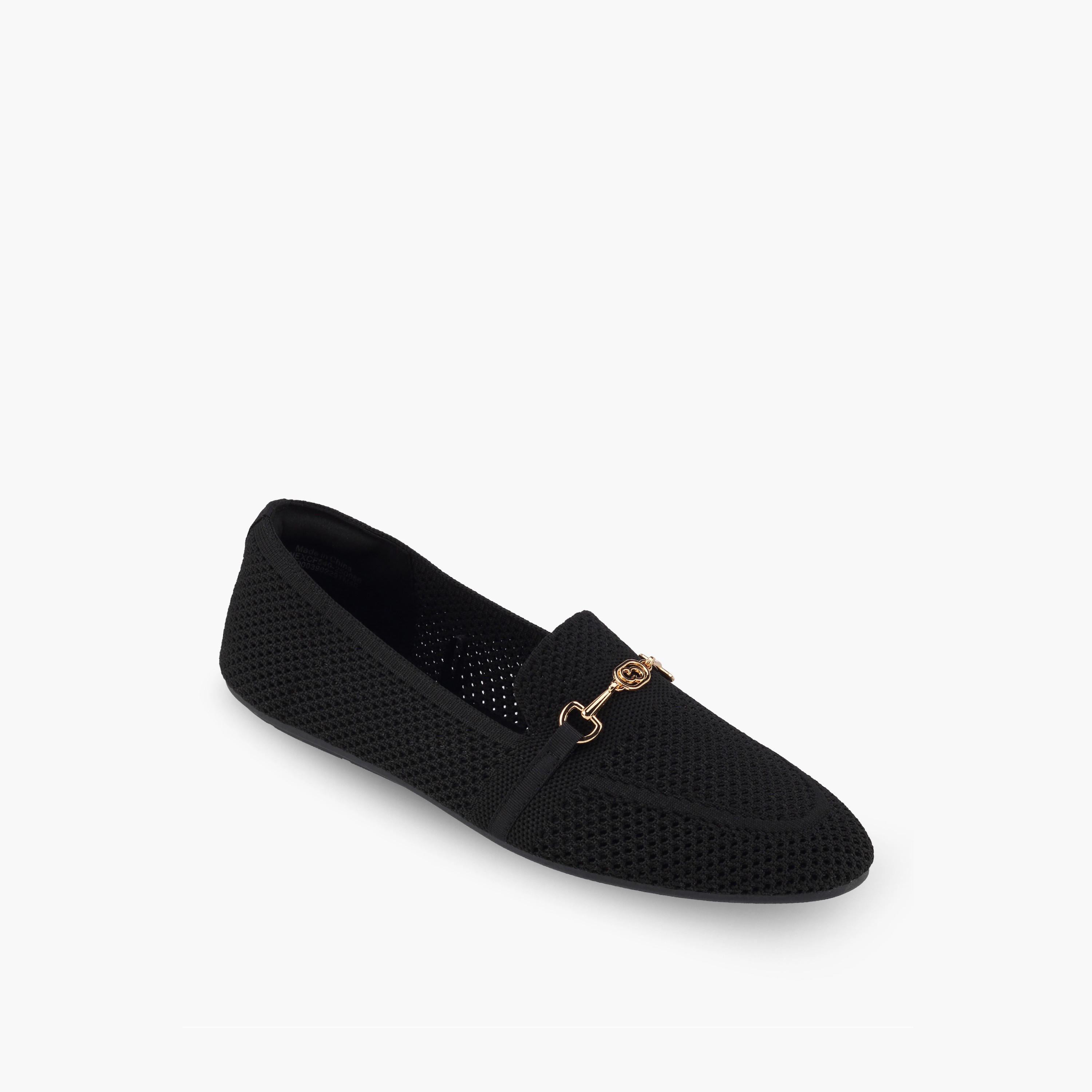 Celeste Women Metallic Accent Slip-On Loafers-women-shoes-flats-loafers-image-2