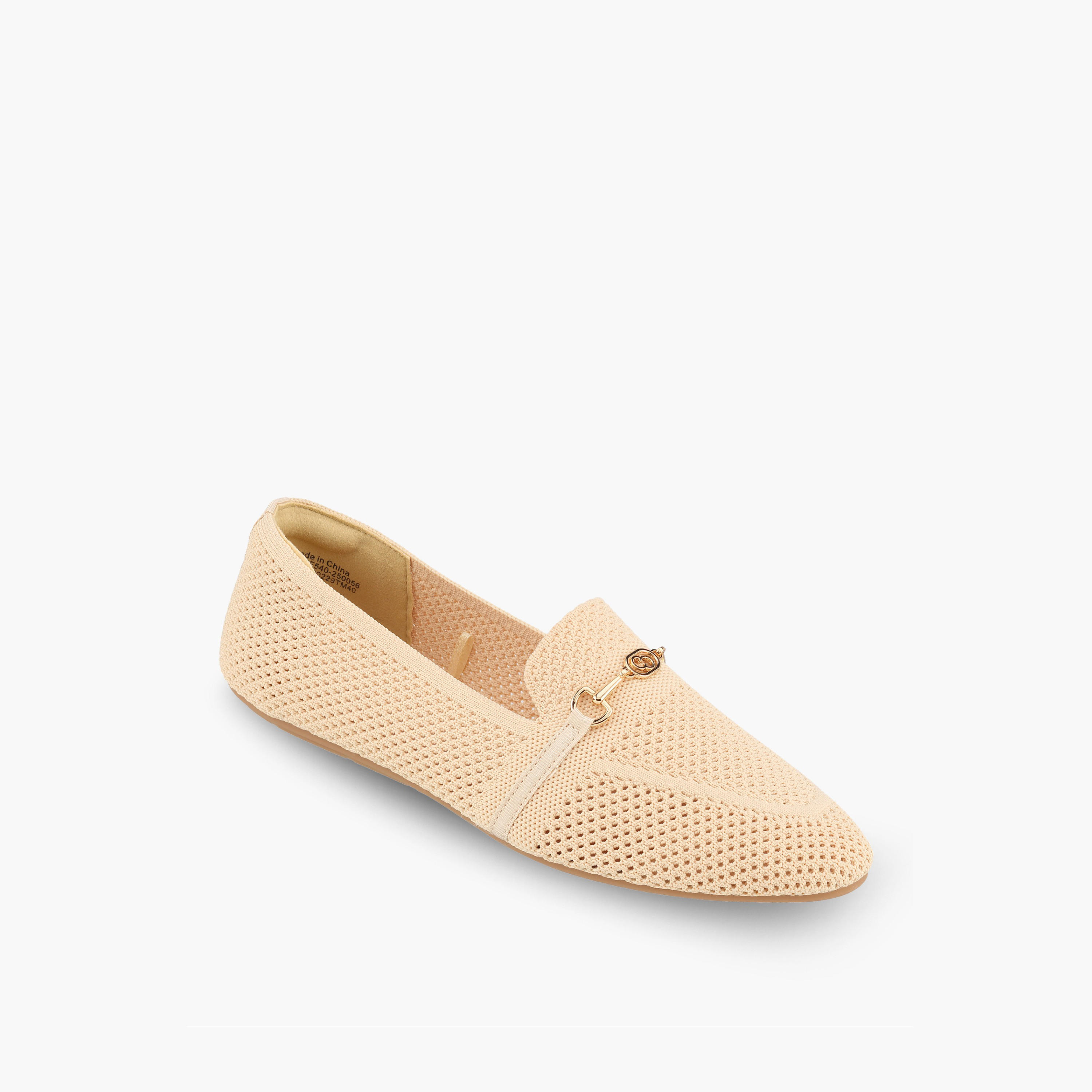 Celeste Women Metallic Accent Slip-On Loafers-women-shoes-flats-loafers-image-2