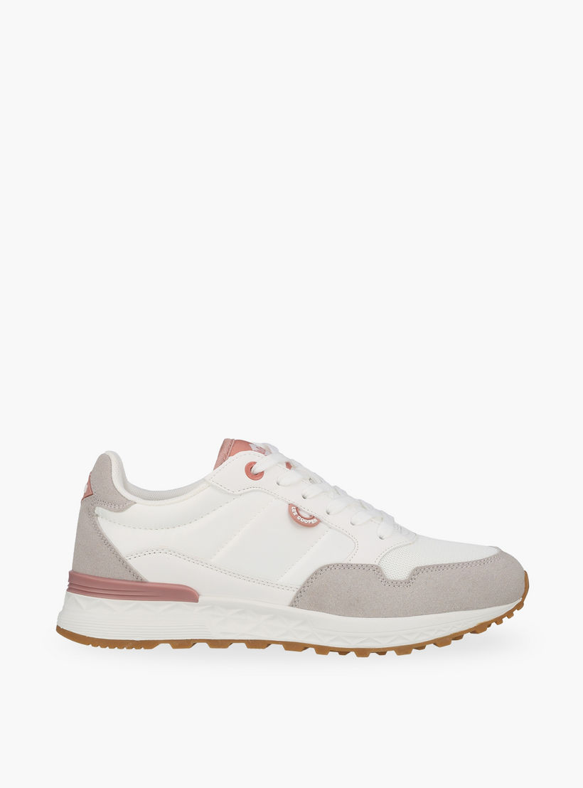 Lee Cooper Women Textured Lace-Up Sneakers-women-shoes-sneakers-image-3