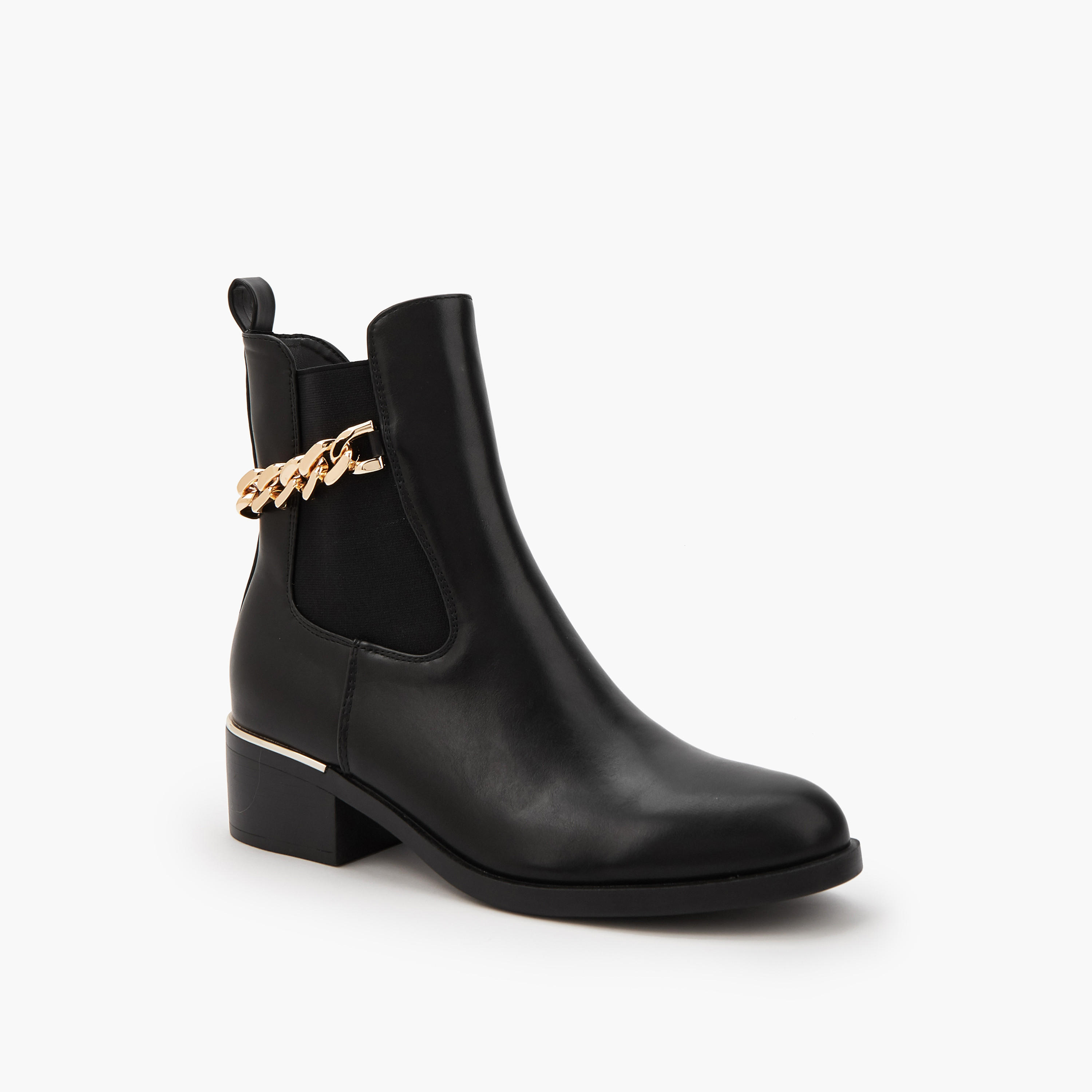 بوت بطول الكاحل وكعب سميك للنساء من فلورا بيلا-women-shoes-boots-image-3