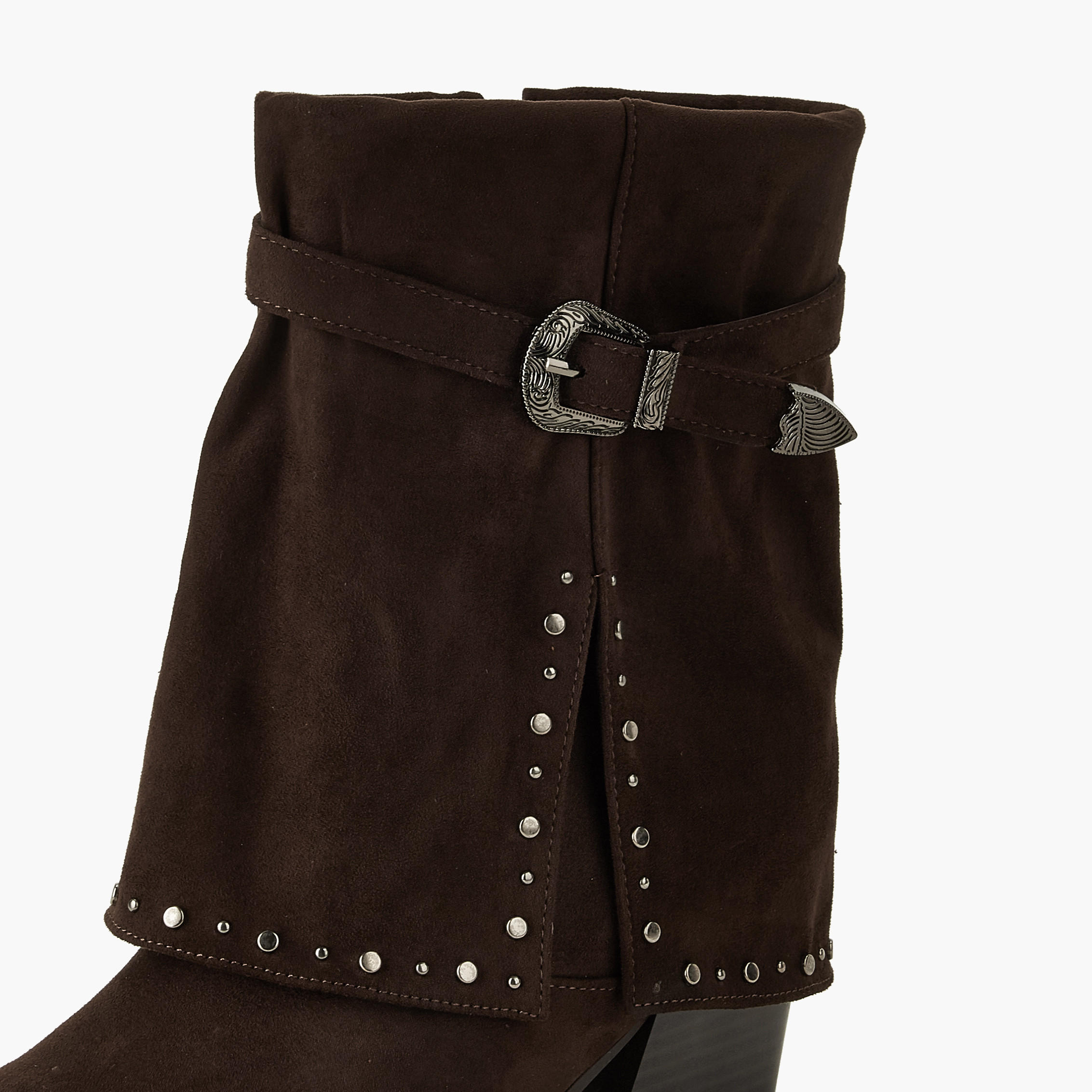 Flora Bella Women Studded Ankle Boots-women-winterwear-boots-image-4