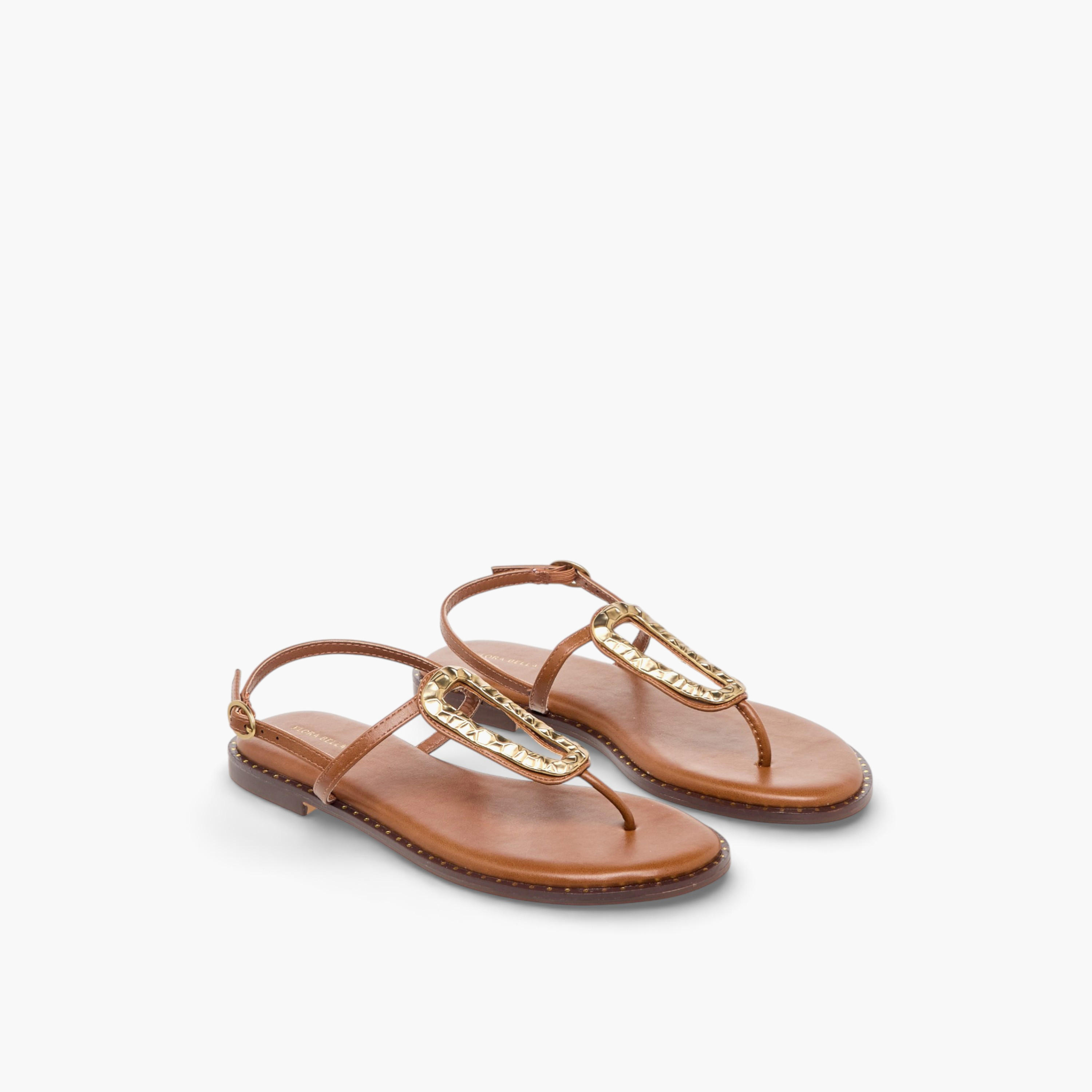 صندل بإبزيم إغلاق للنساء من فلورا بيلا-women-shoes-flats-sandals-image-1