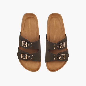 Flora Bella Women Studded Double Strap Sandals-women-image-1