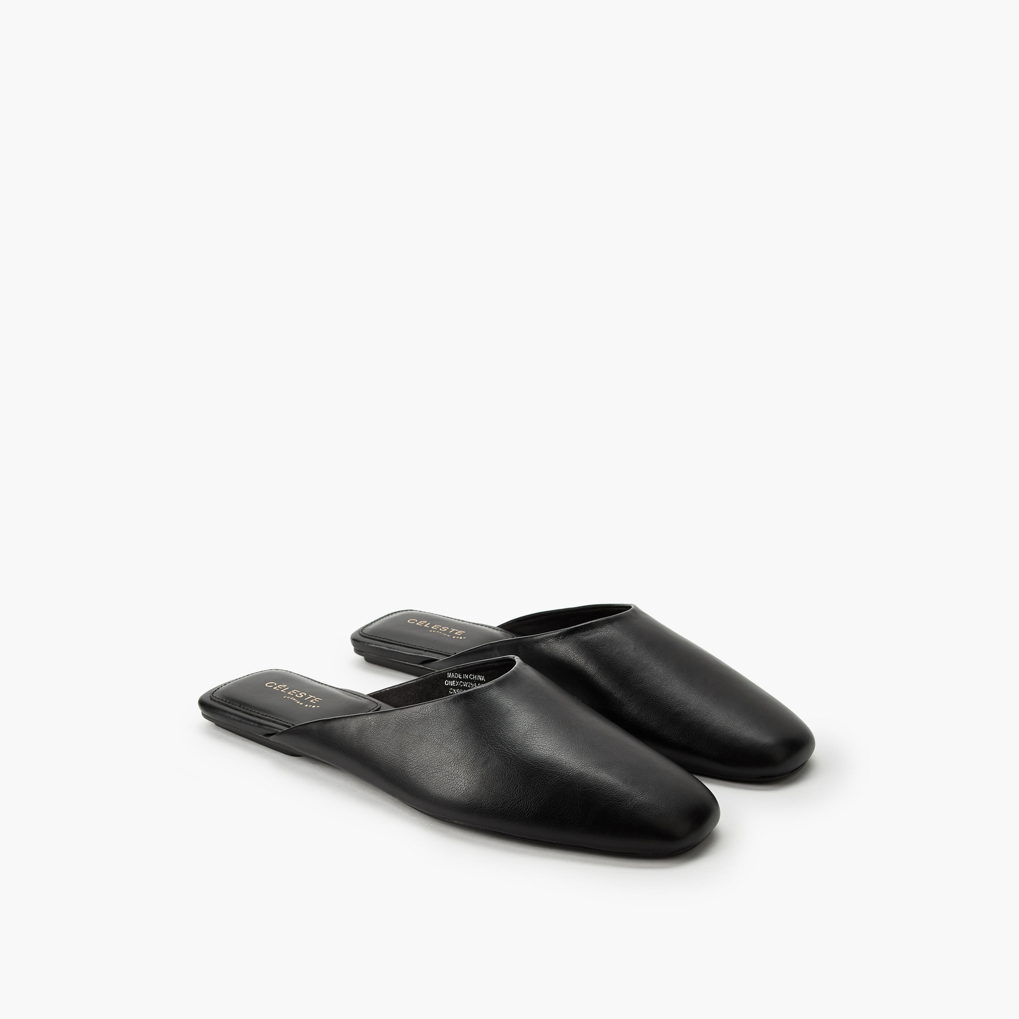 Celeste Women Suede Slip-On Mules-women-shoes-flats-mules-image-1