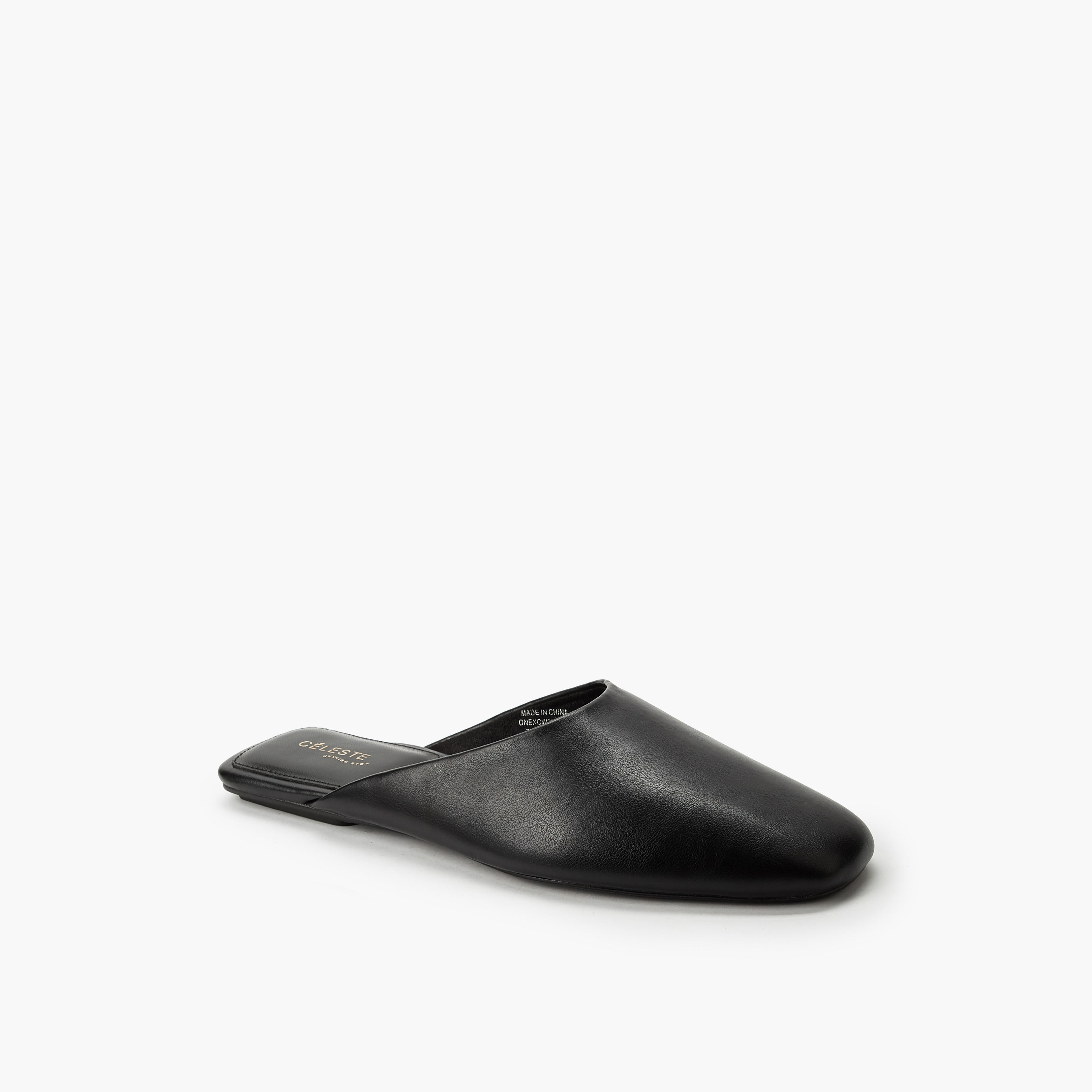 Celeste Women Suede Slip-On Mules-women-shoes-flats-mules-image-2