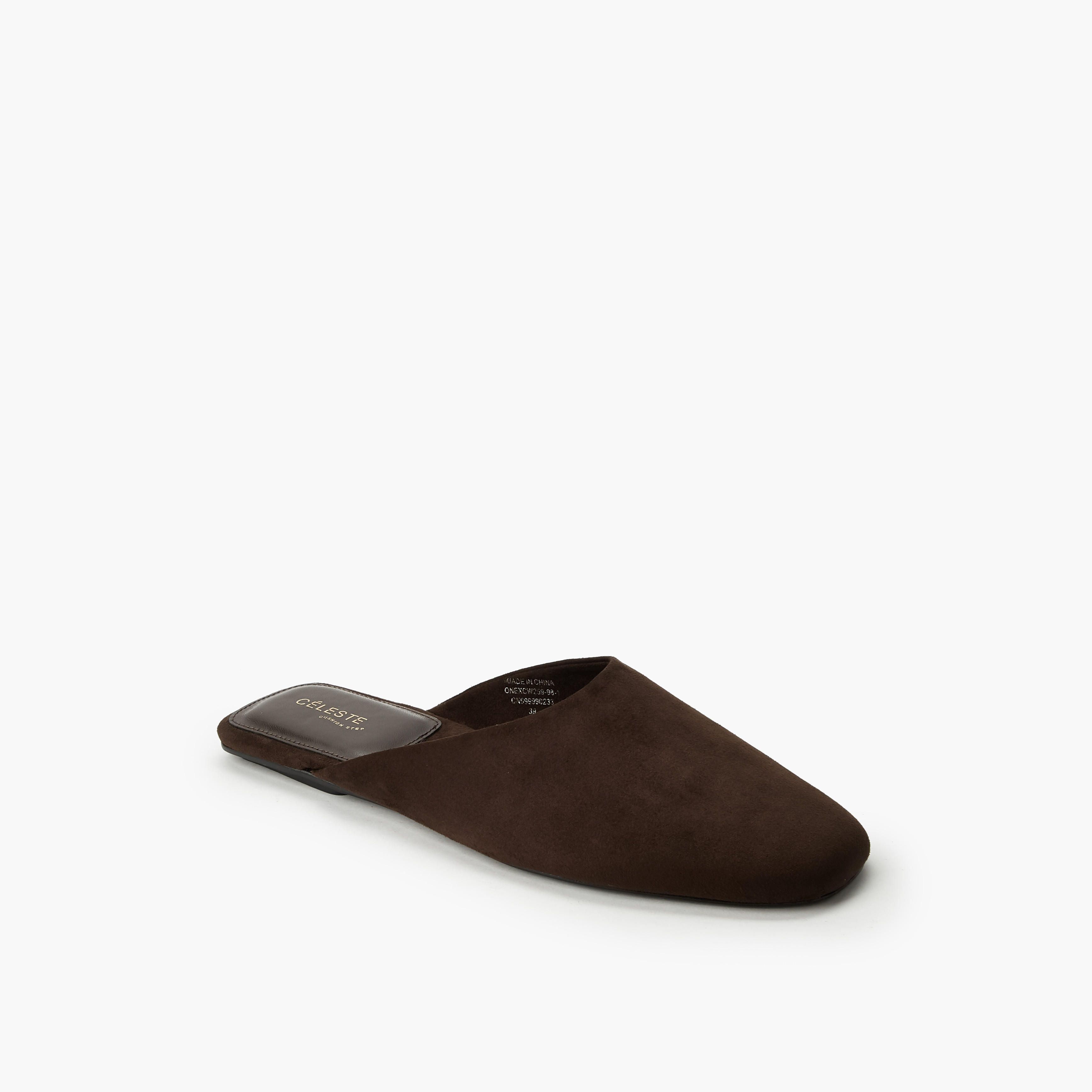 Celeste Women Suede Slip-On Mules-women-shoes-flats-mules-image-2