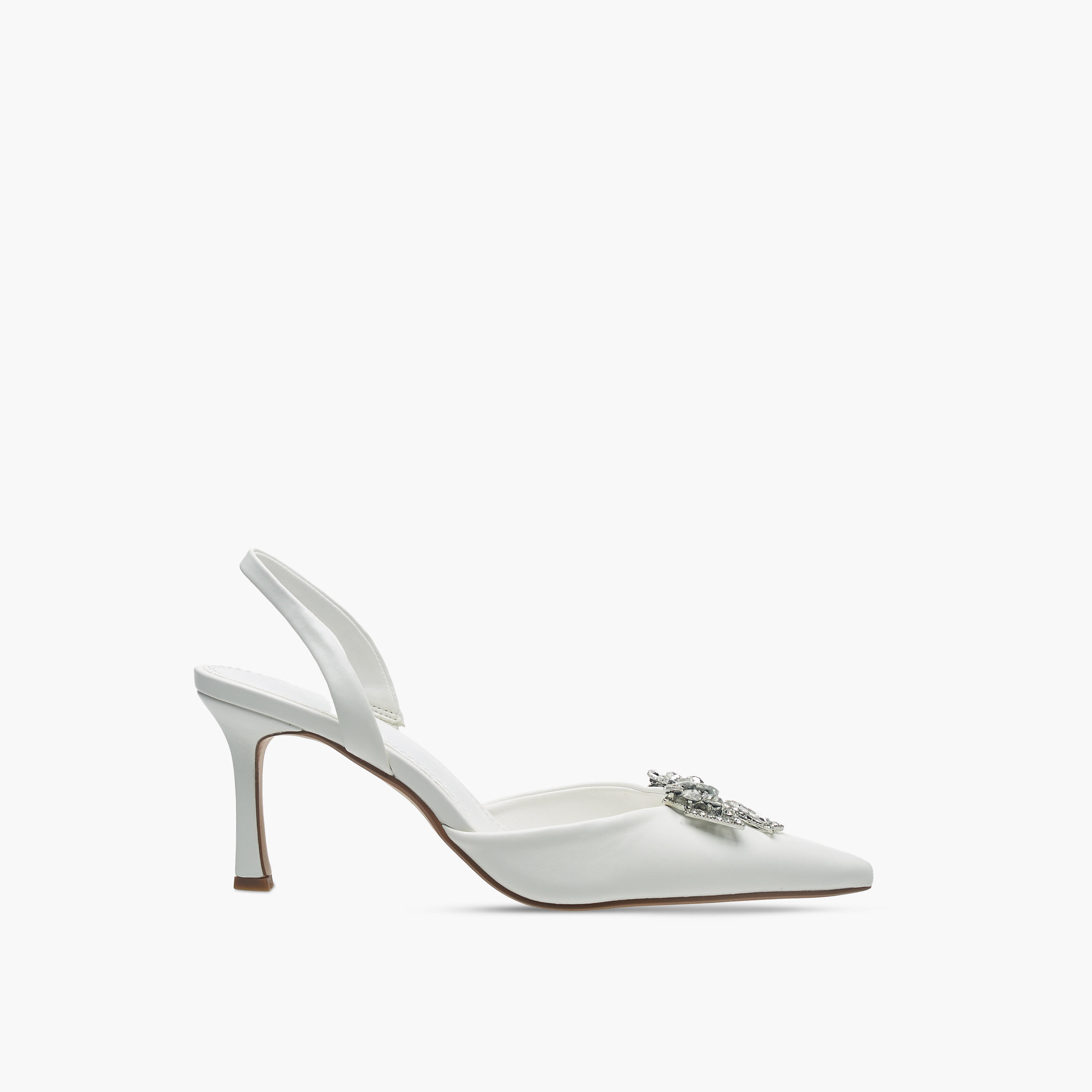 صندل بكعب ستيليتو وحزام خلفي وتفاصيل فيونكة مزينة للنساء من سيليست-women-shoes-heels-image-3
