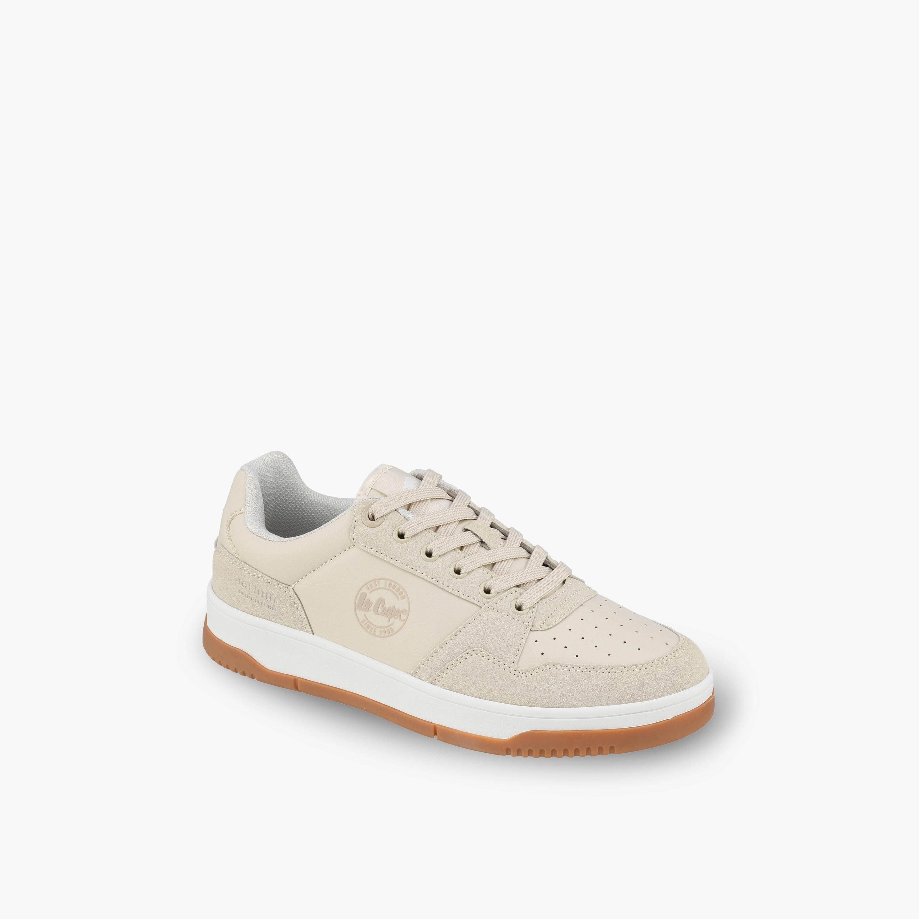 Lee Cooper Women Logo Lace-Up Ankle Sneakers-women-shoes-sneakers-image-2