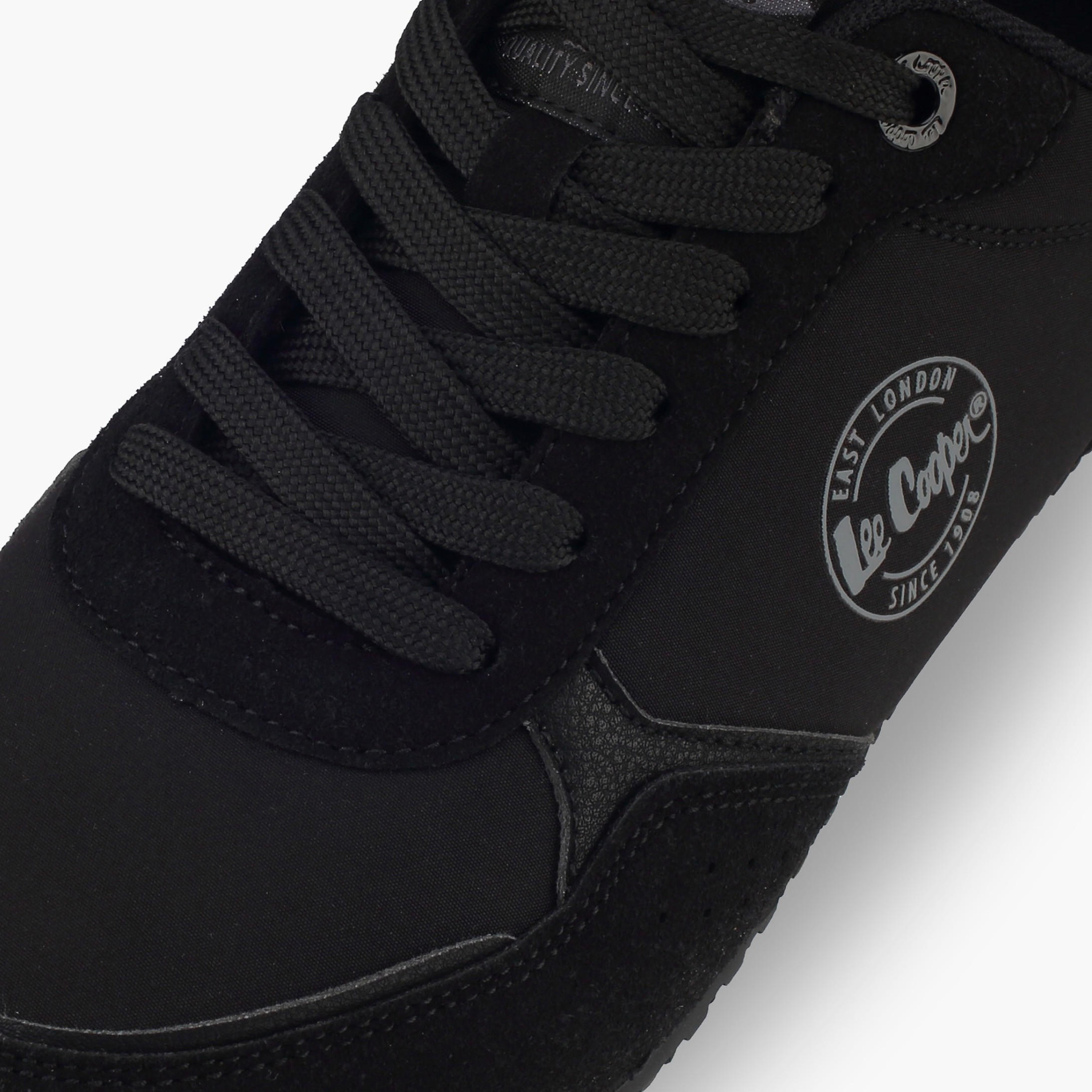 Lee Cooper Women Logo Print Lace-Up Ankle Sneakers-women-shoes-sneakers-image-4