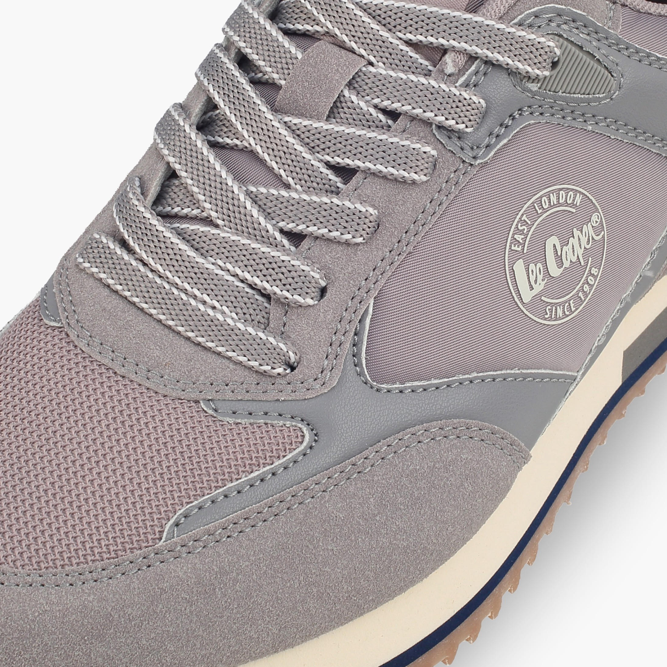 Lee Cooper Women Logo Print Lace-Up Ankle Sneakers-women-shoes-sneakers-image-4
