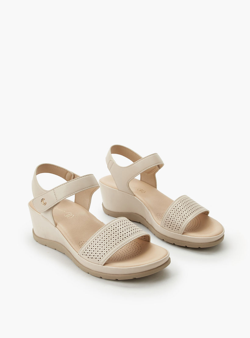 Le Confort Women Wedge Heels Sandals-women-shoes-sandals-heeled-image-1