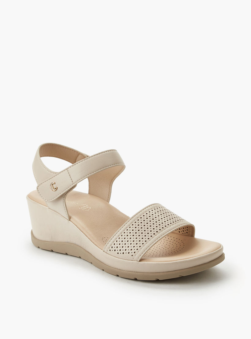 Le Confort Women Wedge Heels Sandals-women-shoes-sandals-heeled-image-3