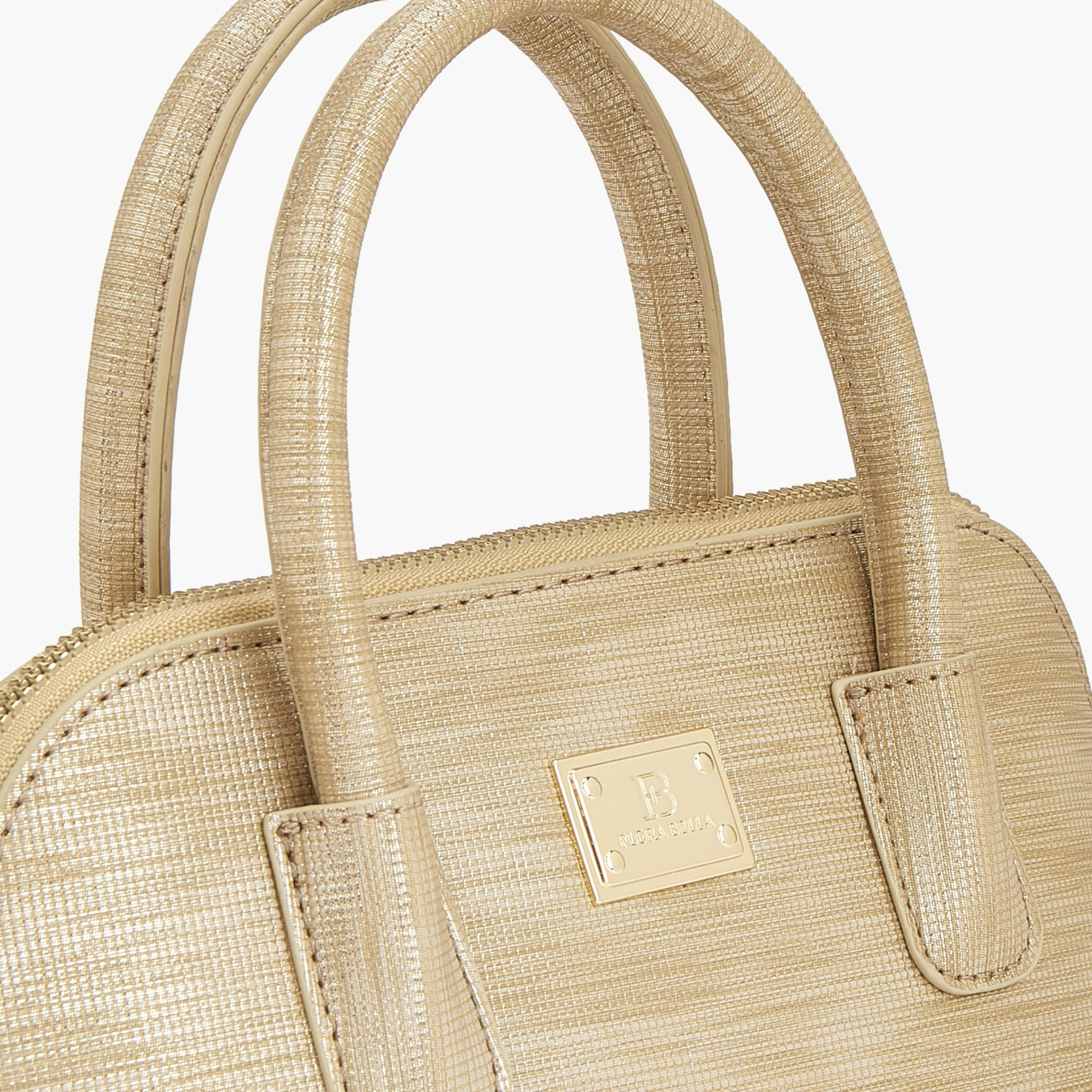 شنطة ساتشيل بارزة الملمس بحزام قابل للفصل من فلورا بيلا-women-bagsandwallets-handbags-image-3