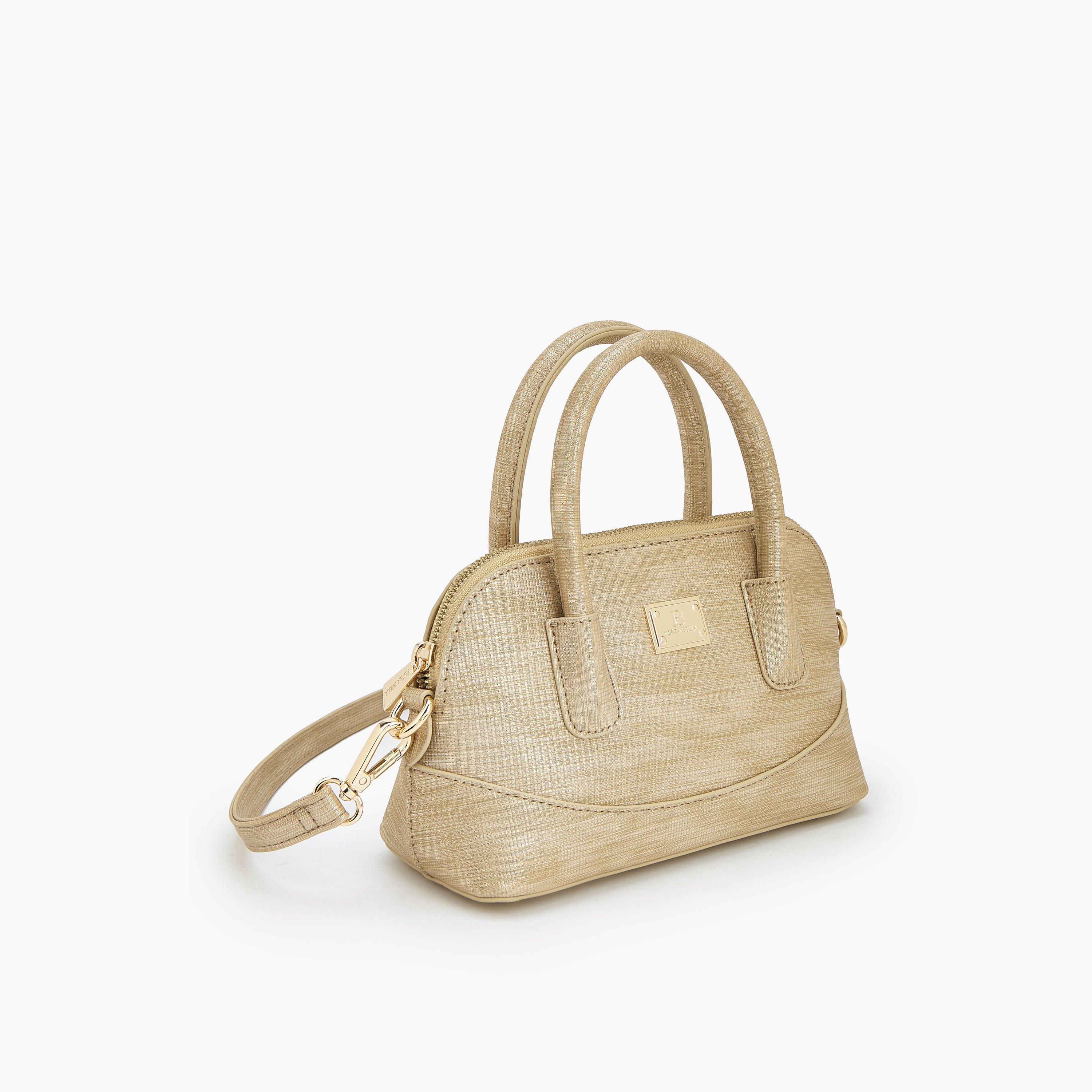 شنطة ساتشيل بارزة الملمس بحزام قابل للفصل من فلورا بيلا-women-bagsandwallets-handbags-image-4