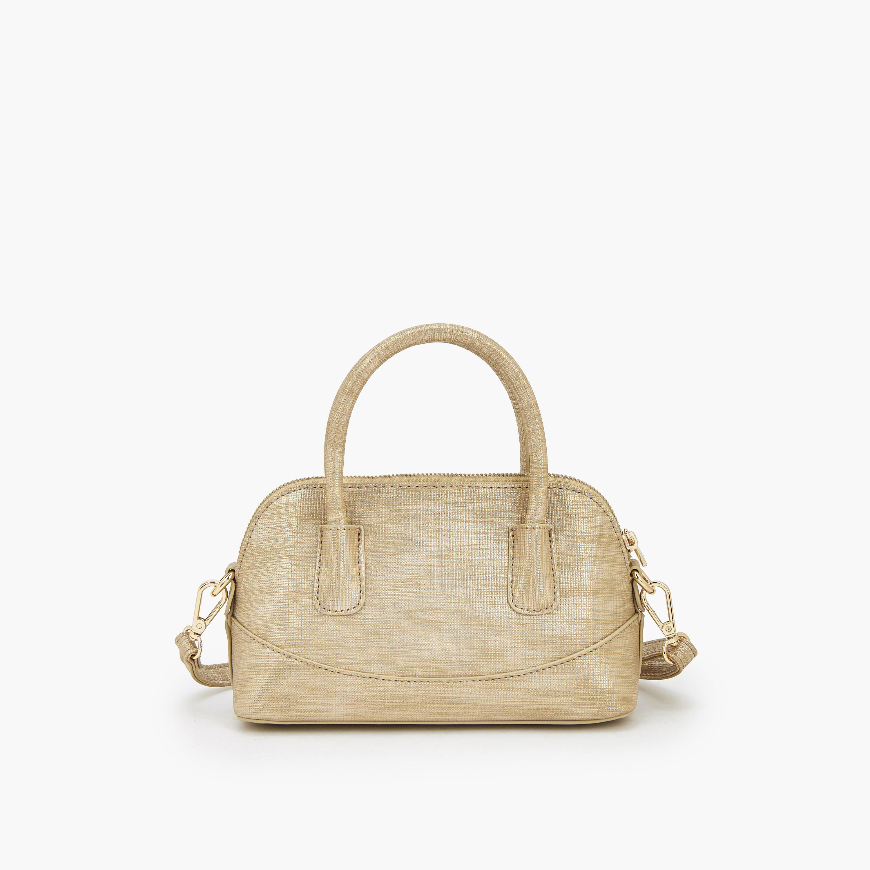 شنطة ساتشيل بارزة الملمس بحزام قابل للفصل من فلورا بيلا-women-bagsandwallets-handbags-image-5